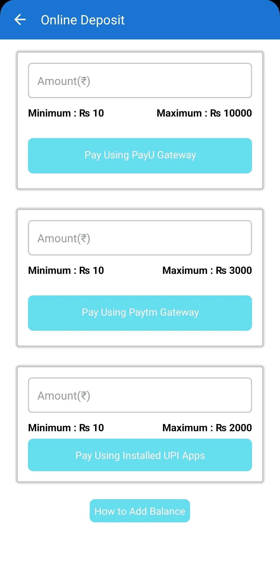 AtmPay- Recharge, Bill Payment | Indus Appstore | Screenshot