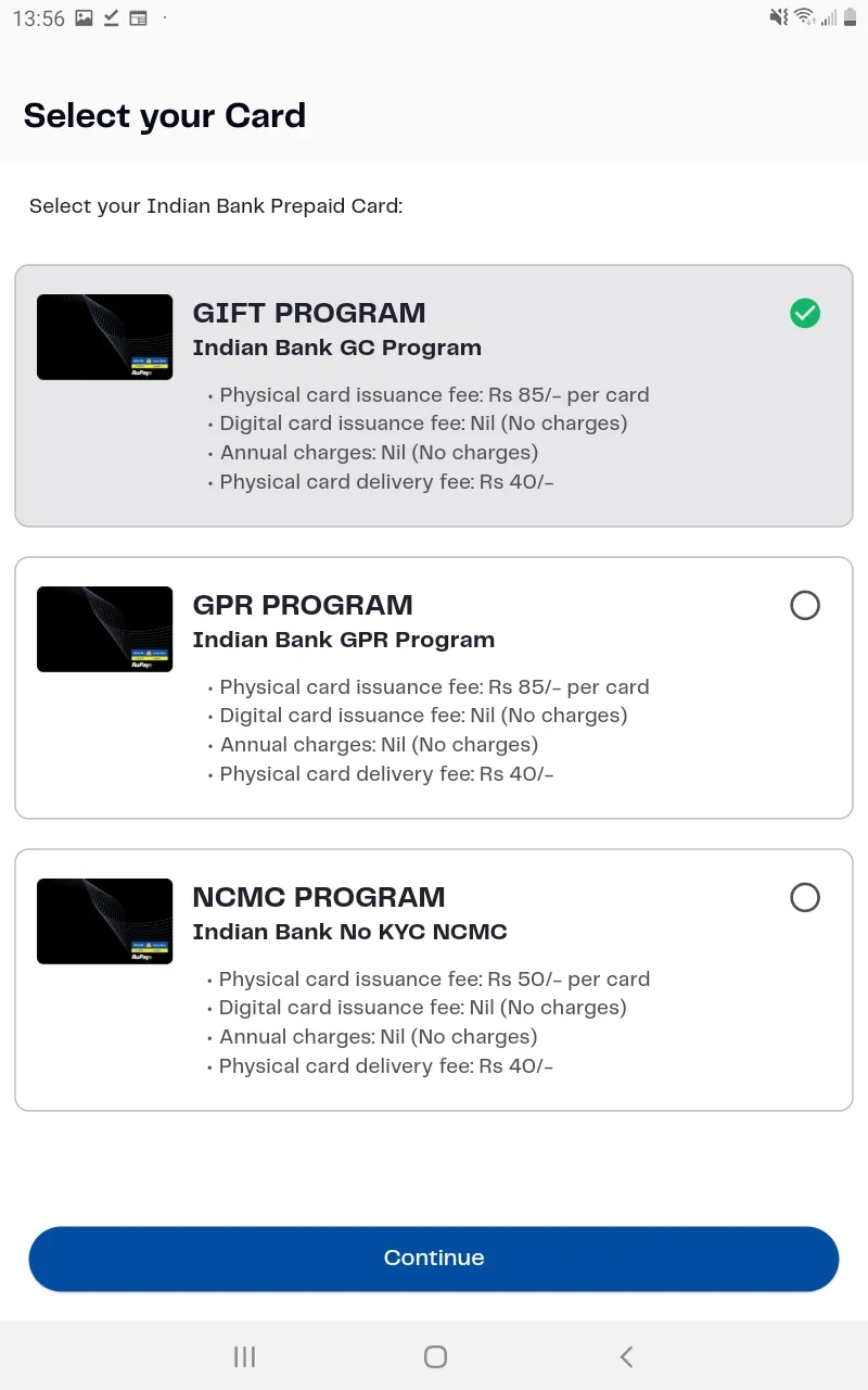 IB Prepaid Card | Indus Appstore | Screenshot