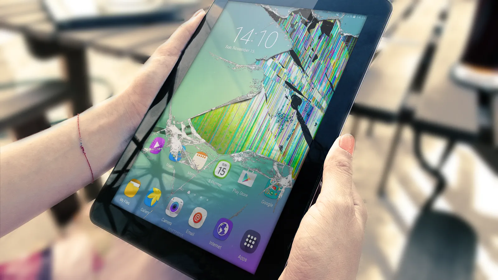 Broken Screen Prank | Indus Appstore | Screenshot