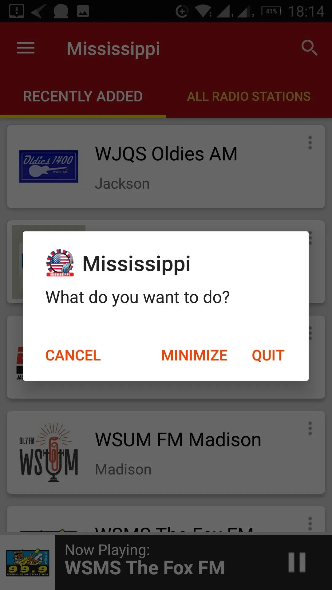 Mississippi Radio Stations | Indus Appstore | Screenshot