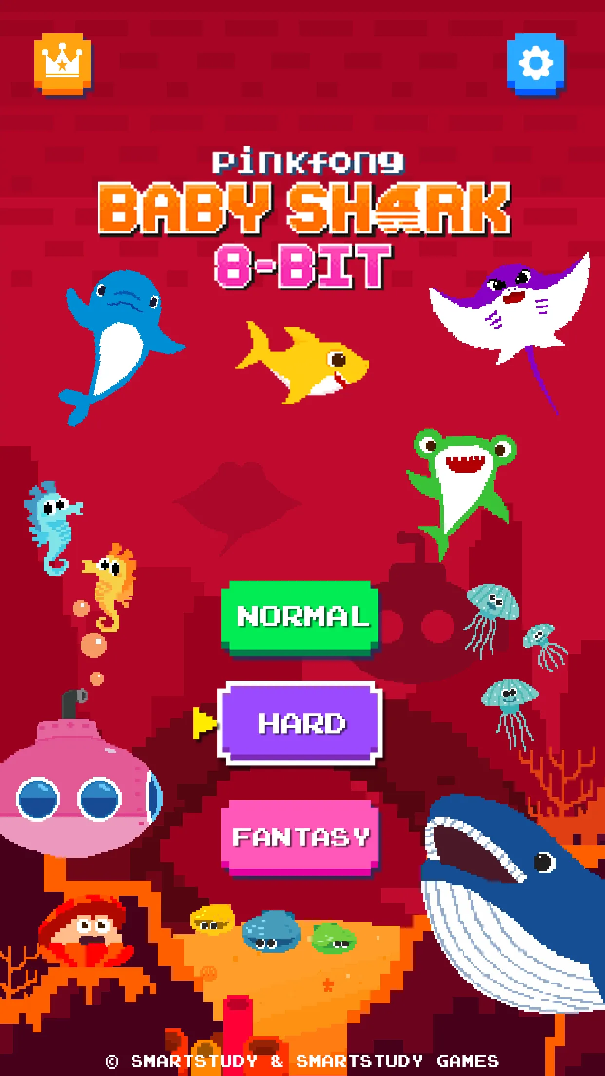 Baby Shark 8BIT : Finding Frie | Indus Appstore | Screenshot