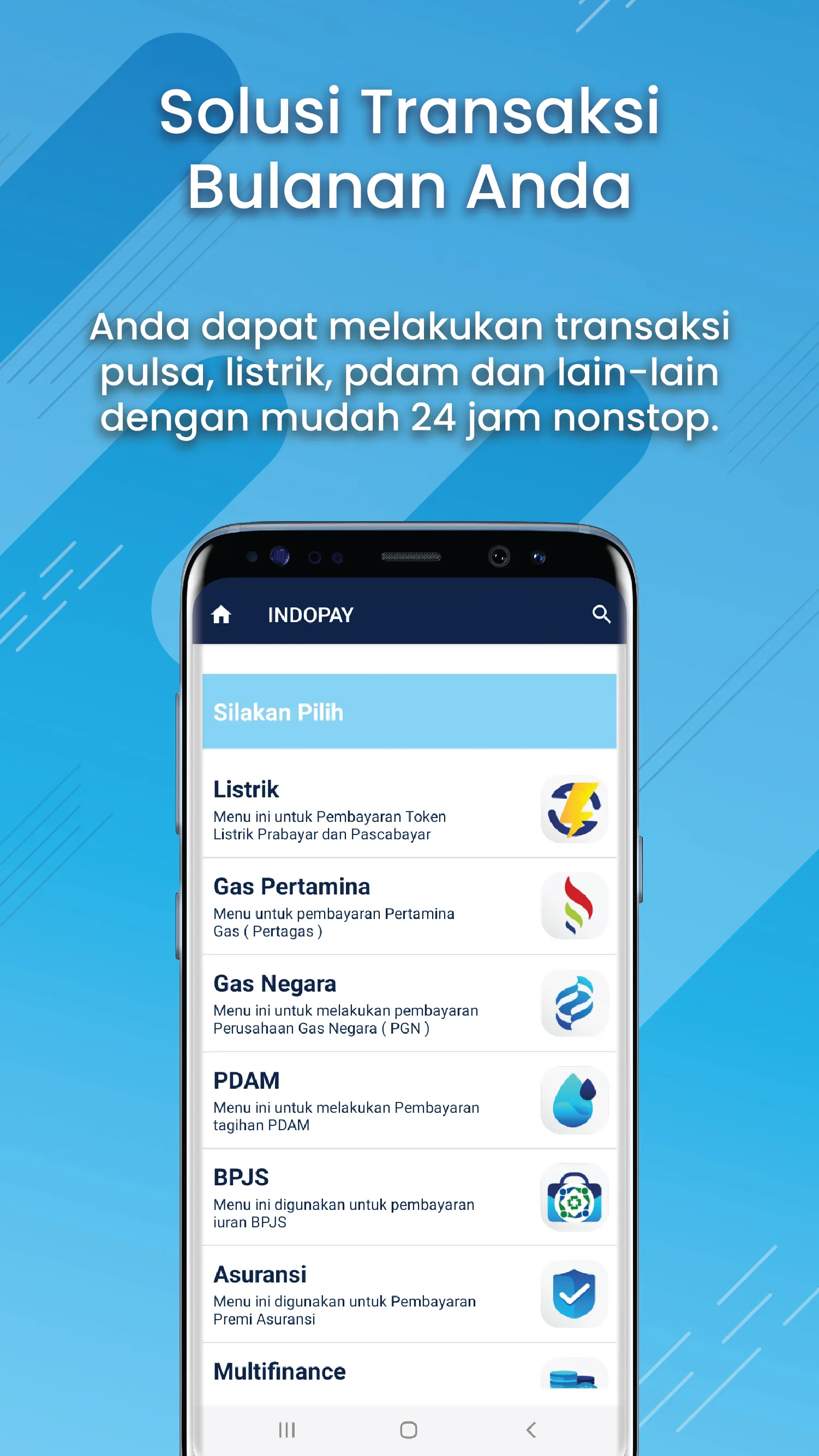 INDOPAY Mobile: Pulsa Termurah | Indus Appstore | Screenshot