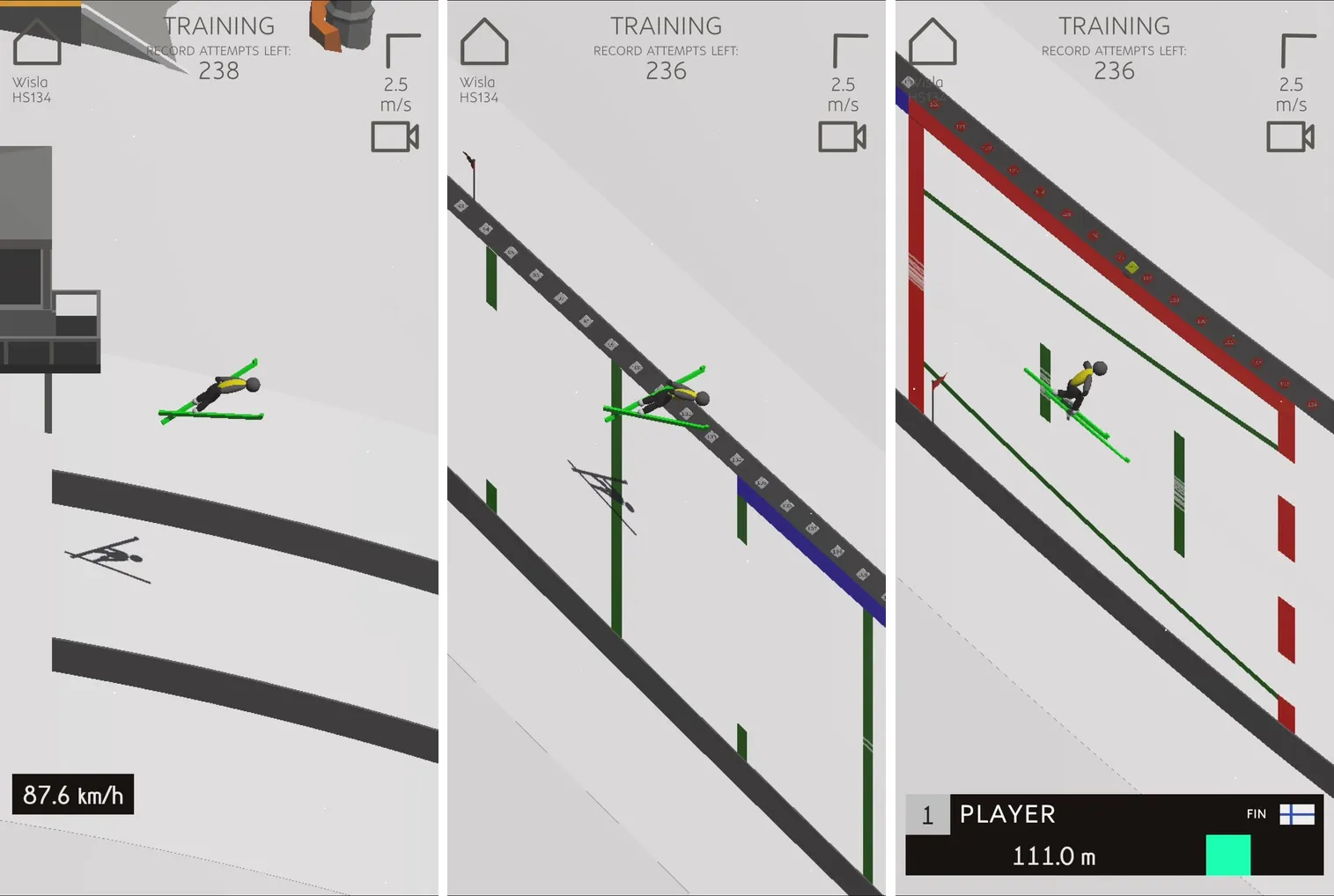 LiftAir Ski Jump | Indus Appstore | Screenshot