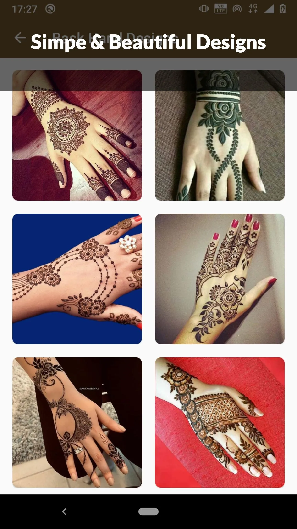 Mehndi Designs 2024 (offline) | Indus Appstore | Screenshot