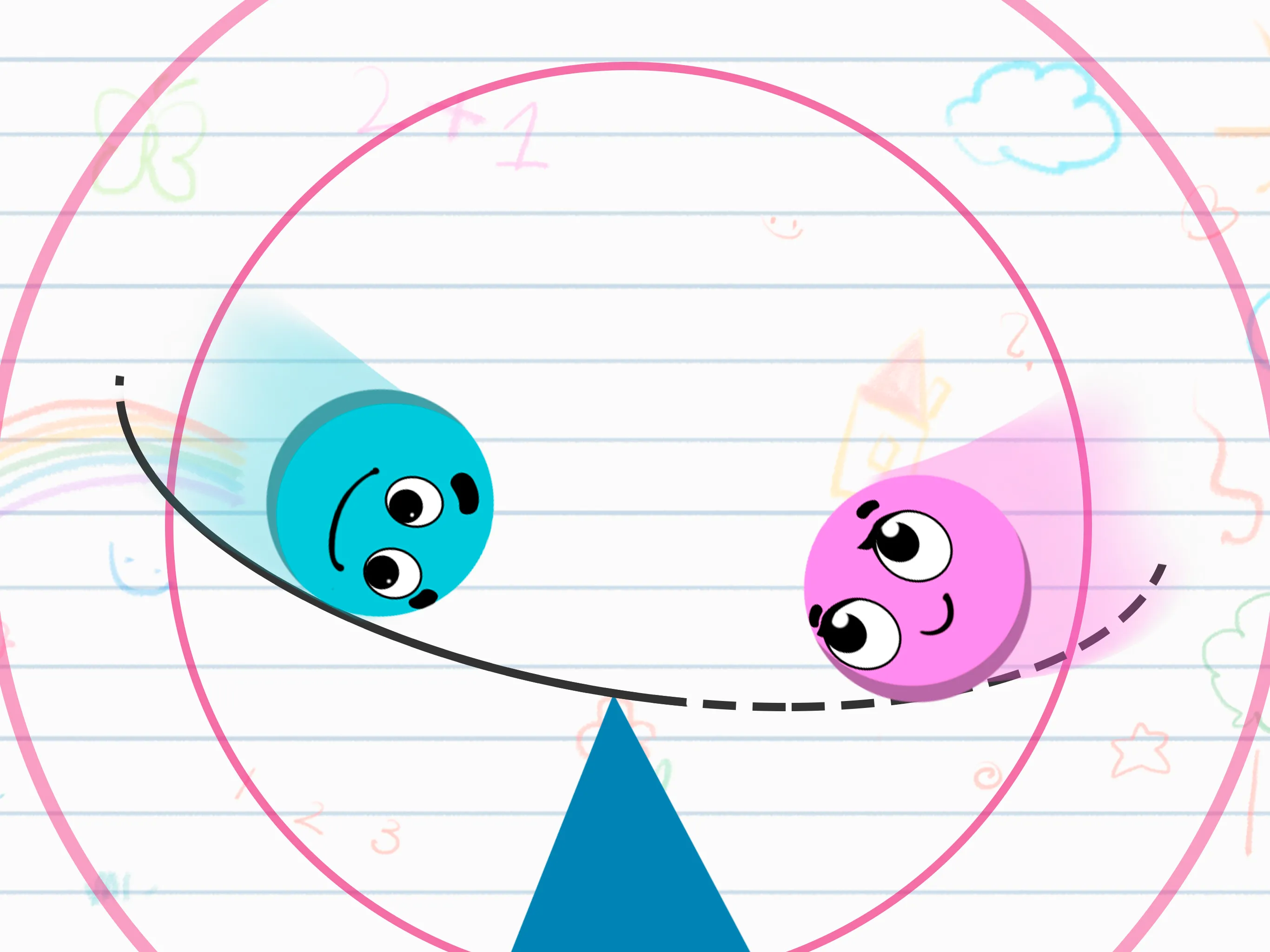 Happy Balls: Drawing lines | Indus Appstore | Screenshot