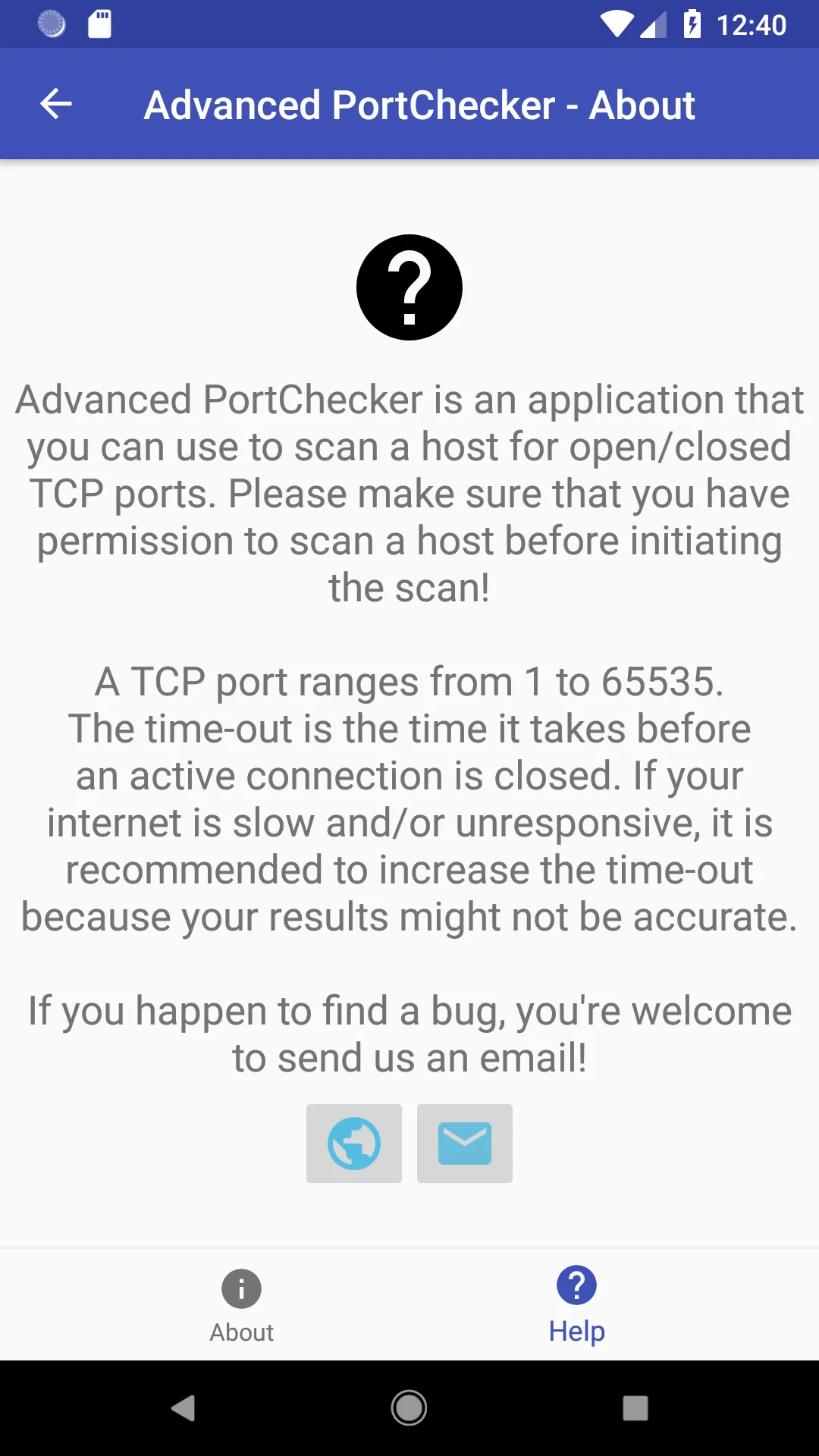 Advanced PortChecker | Indus Appstore | Screenshot