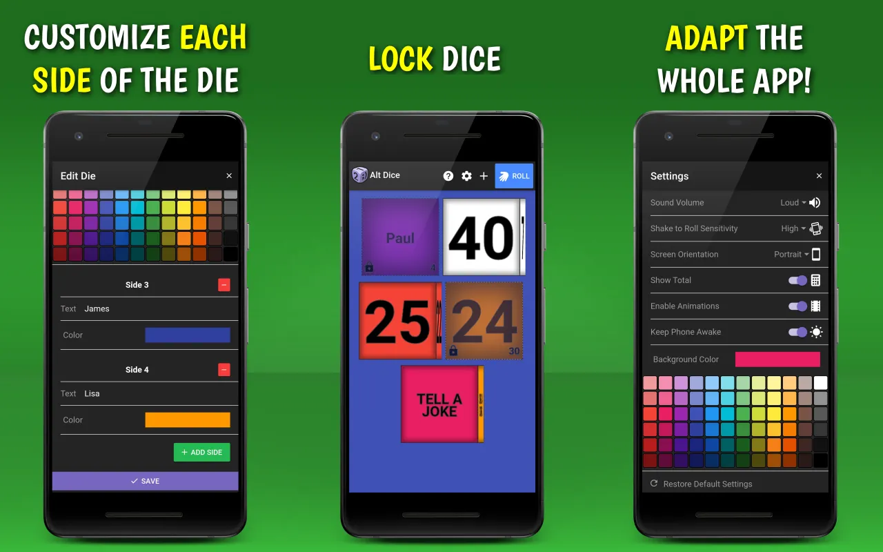 Dice Roller: Alt Dice | Indus Appstore | Screenshot