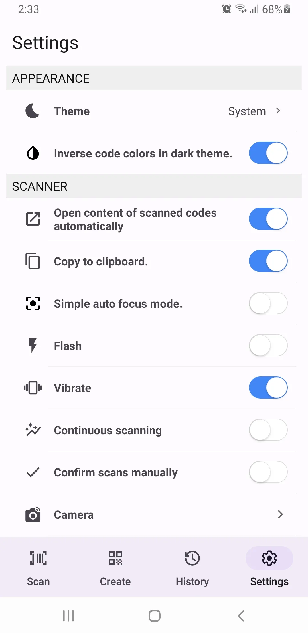 QR & Barcode Scanner | Indus Appstore | Screenshot