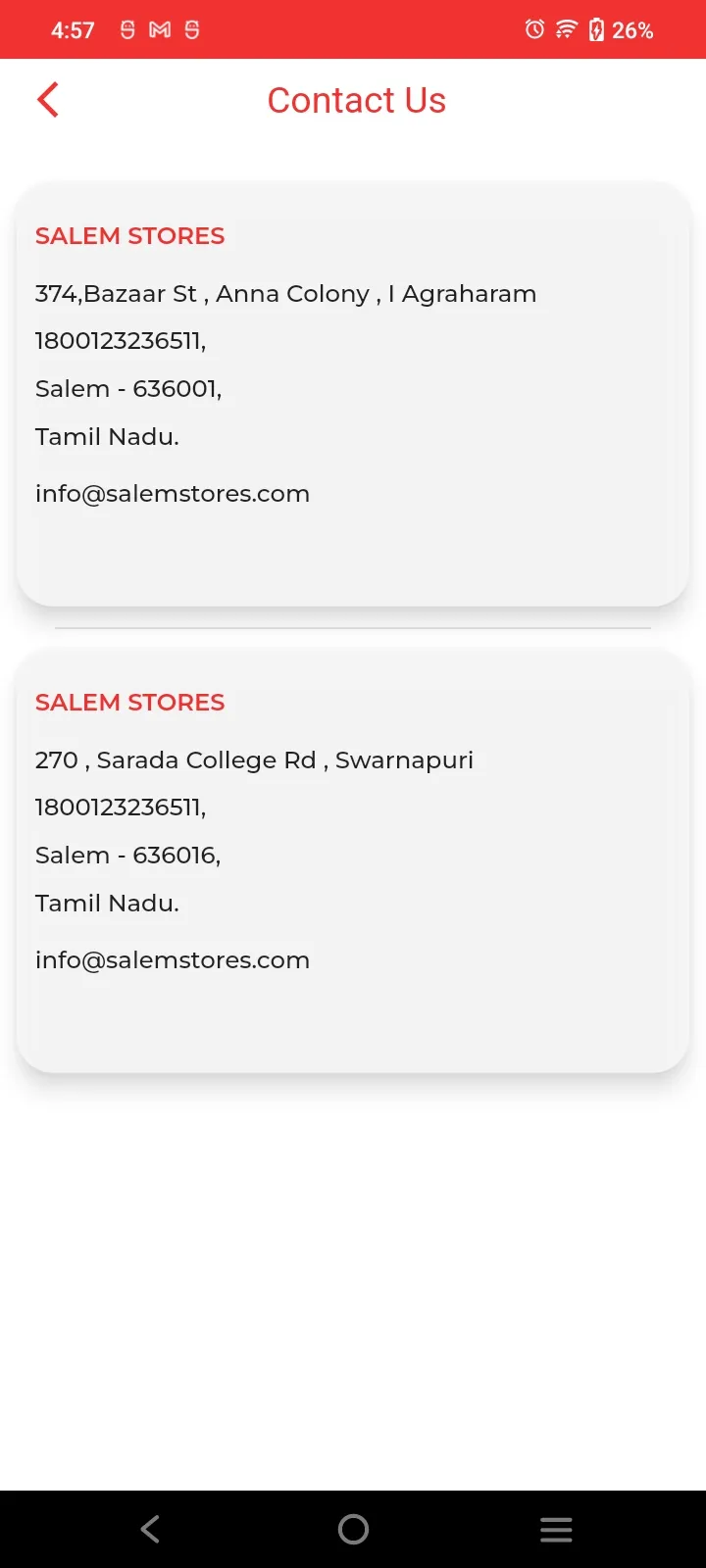 Salem Stores Jewellers | Indus Appstore | Screenshot