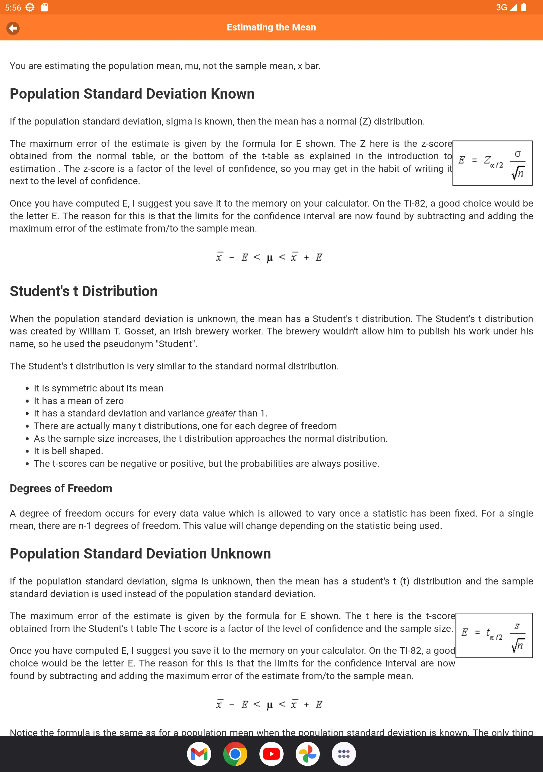 Probability and Statistics | Indus Appstore | Screenshot