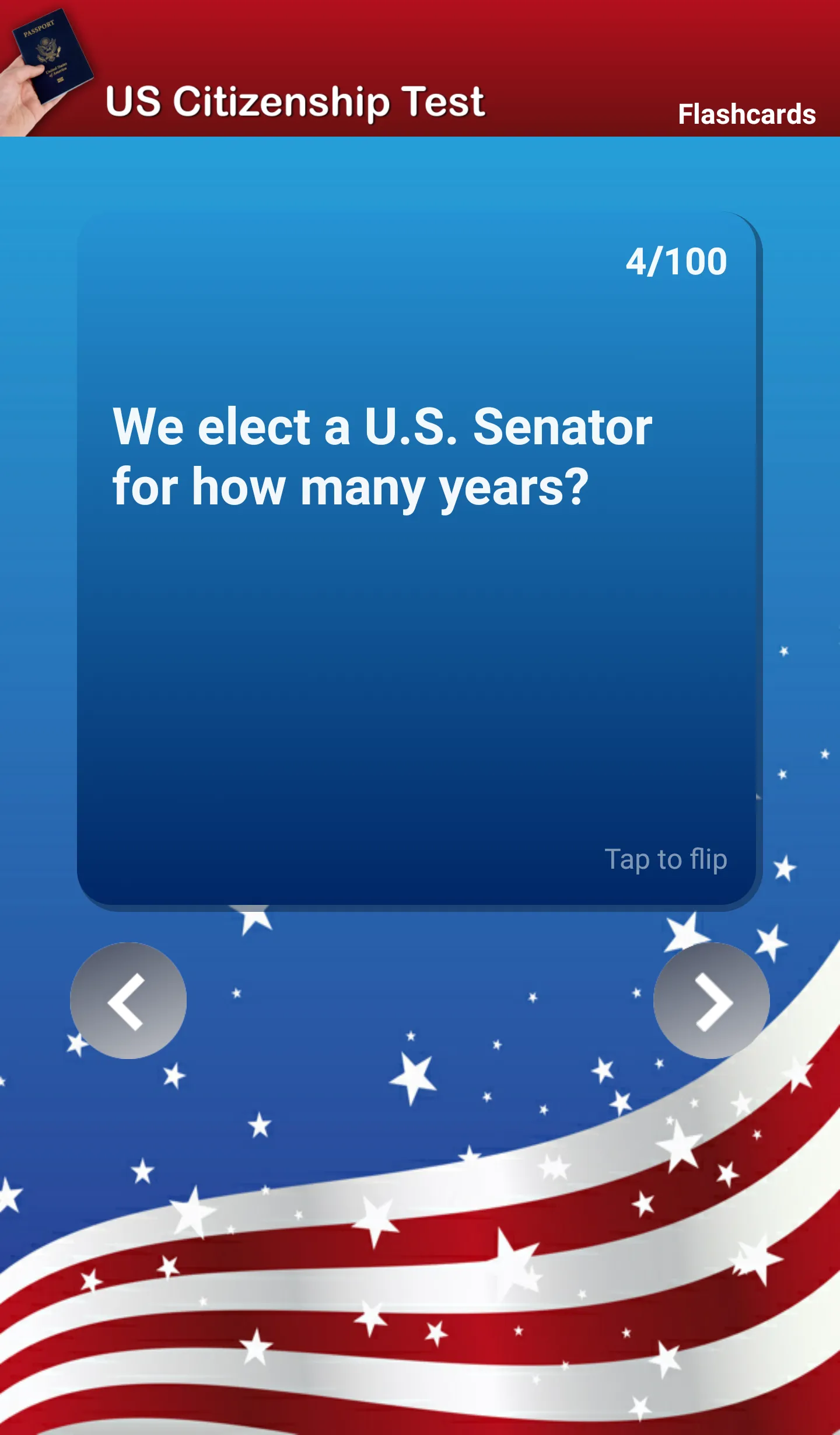 US Citizenship Test 2023 | Indus Appstore | Screenshot