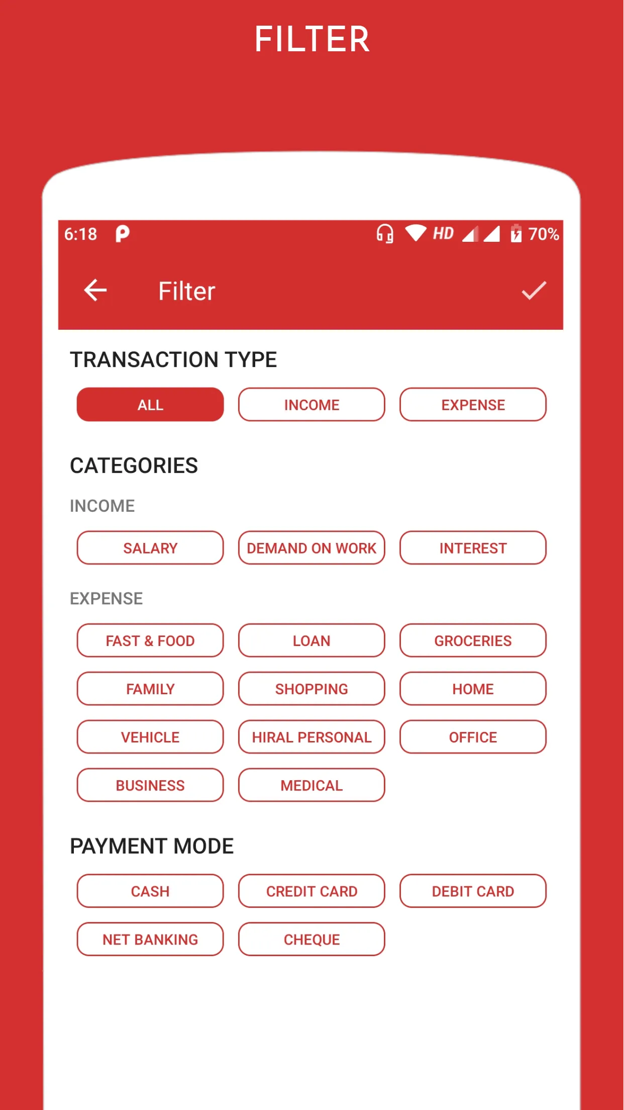 Daily Income Expense Manager | Indus Appstore | Screenshot