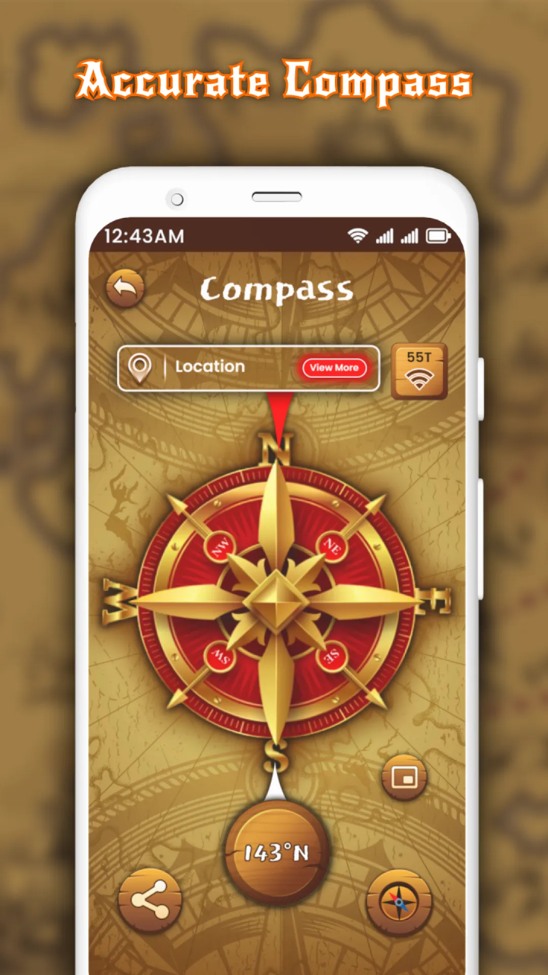 Digital Compass | Indus Appstore | Screenshot