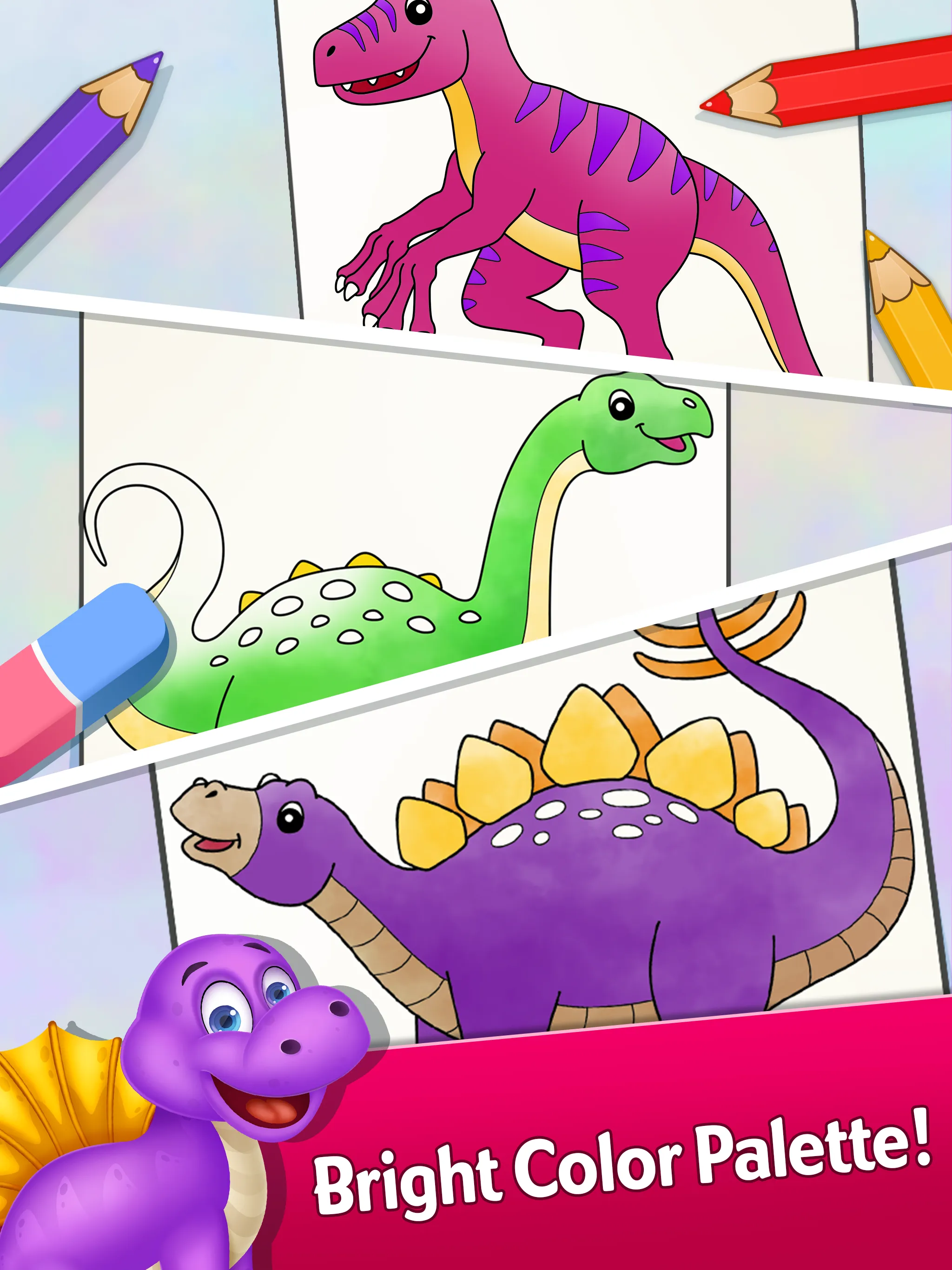 Dino Coloring & Drawing Book | Indus Appstore | Screenshot