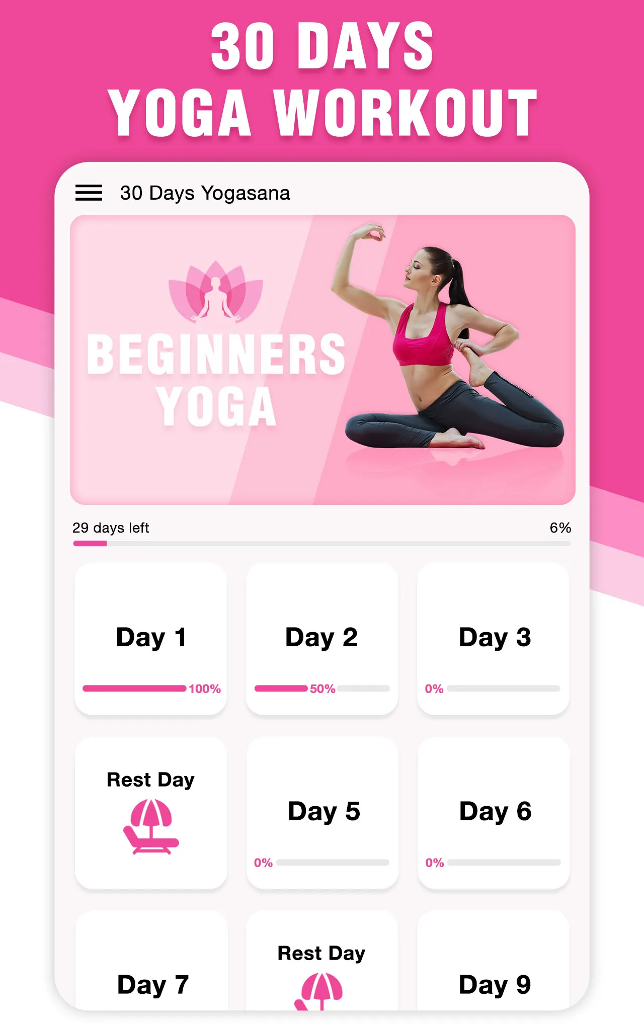 Yoga: Workout, Weight Loss app | Indus Appstore | Screenshot