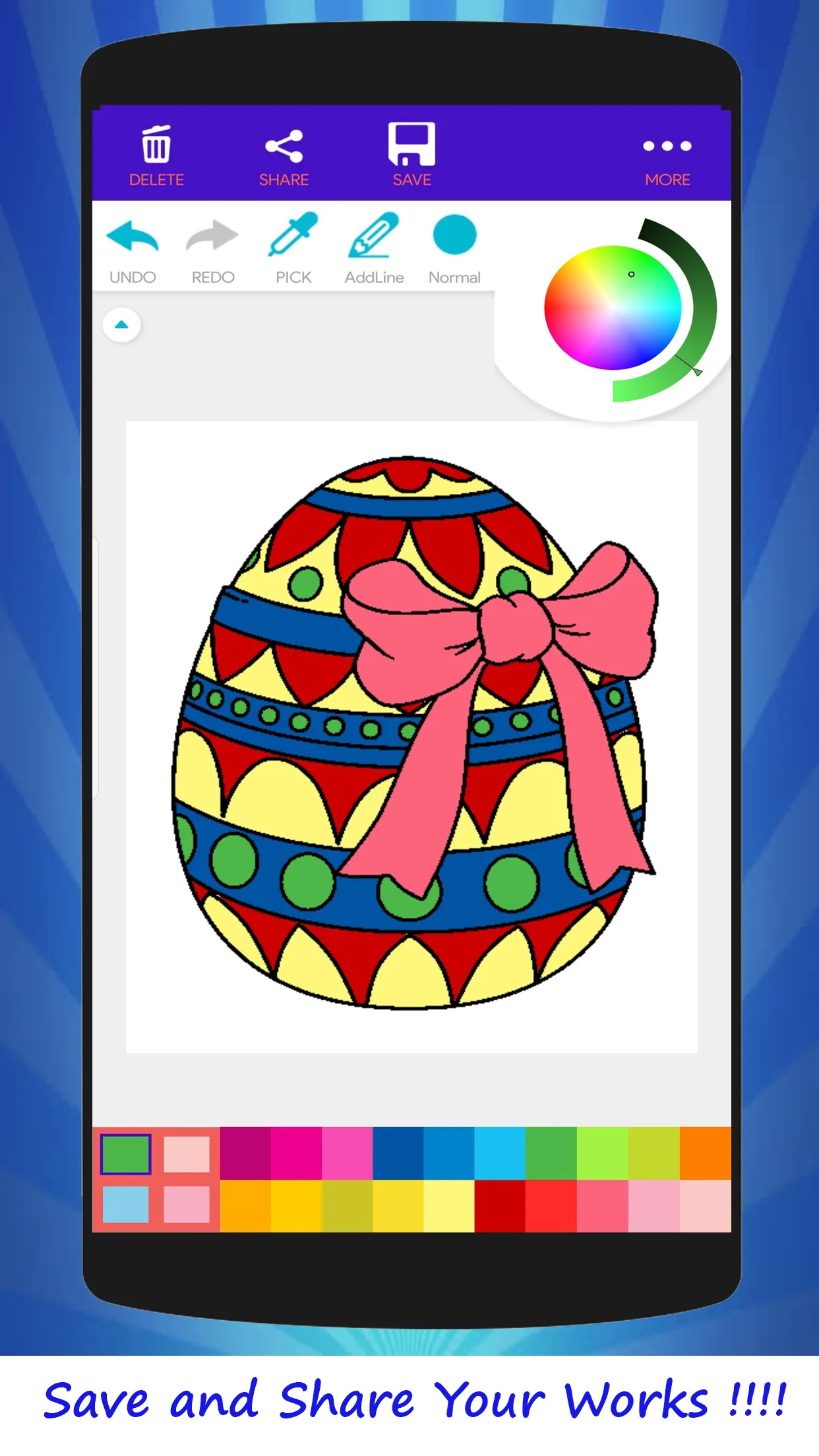 Easter Egg Coloring Book | Indus Appstore | Screenshot