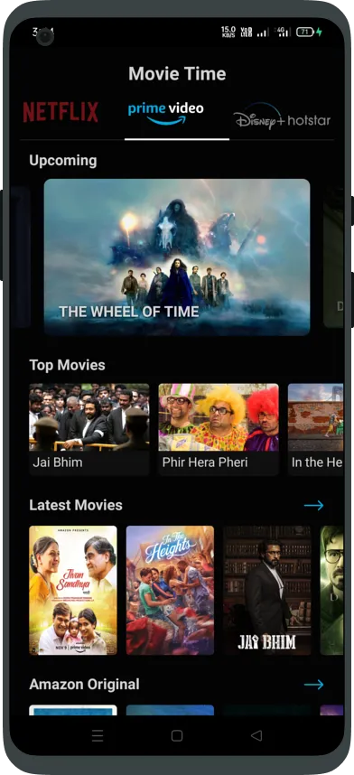 Movie Time | Indus Appstore | Screenshot