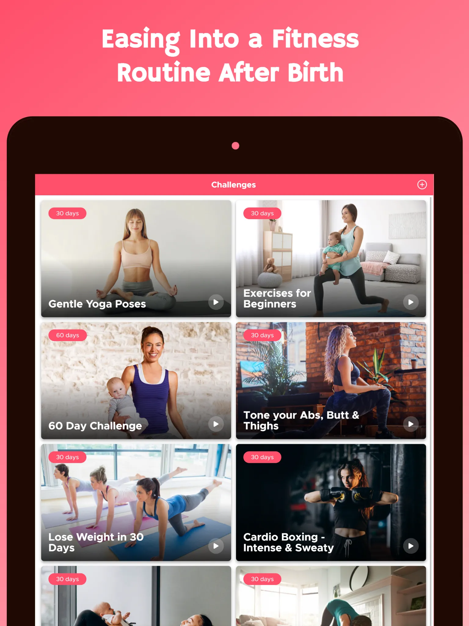 Postnatal Workouts | Indus Appstore | Screenshot