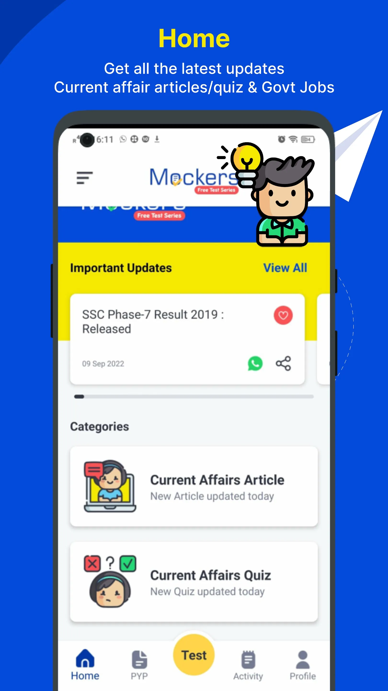 Mock Test,Test Series-Mockers | Indus Appstore | Screenshot