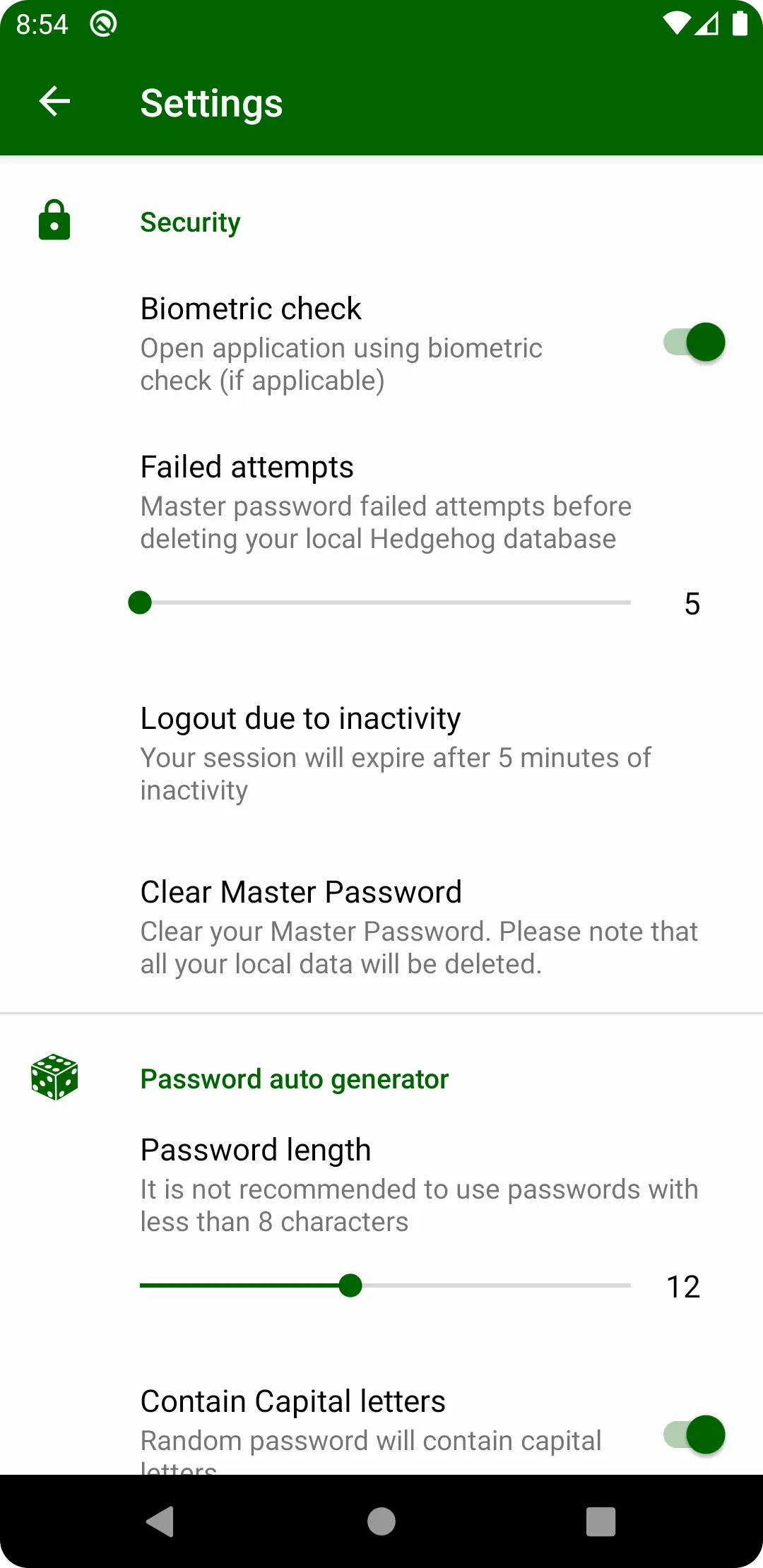 Hedgehog - Password manager | Indus Appstore | Screenshot