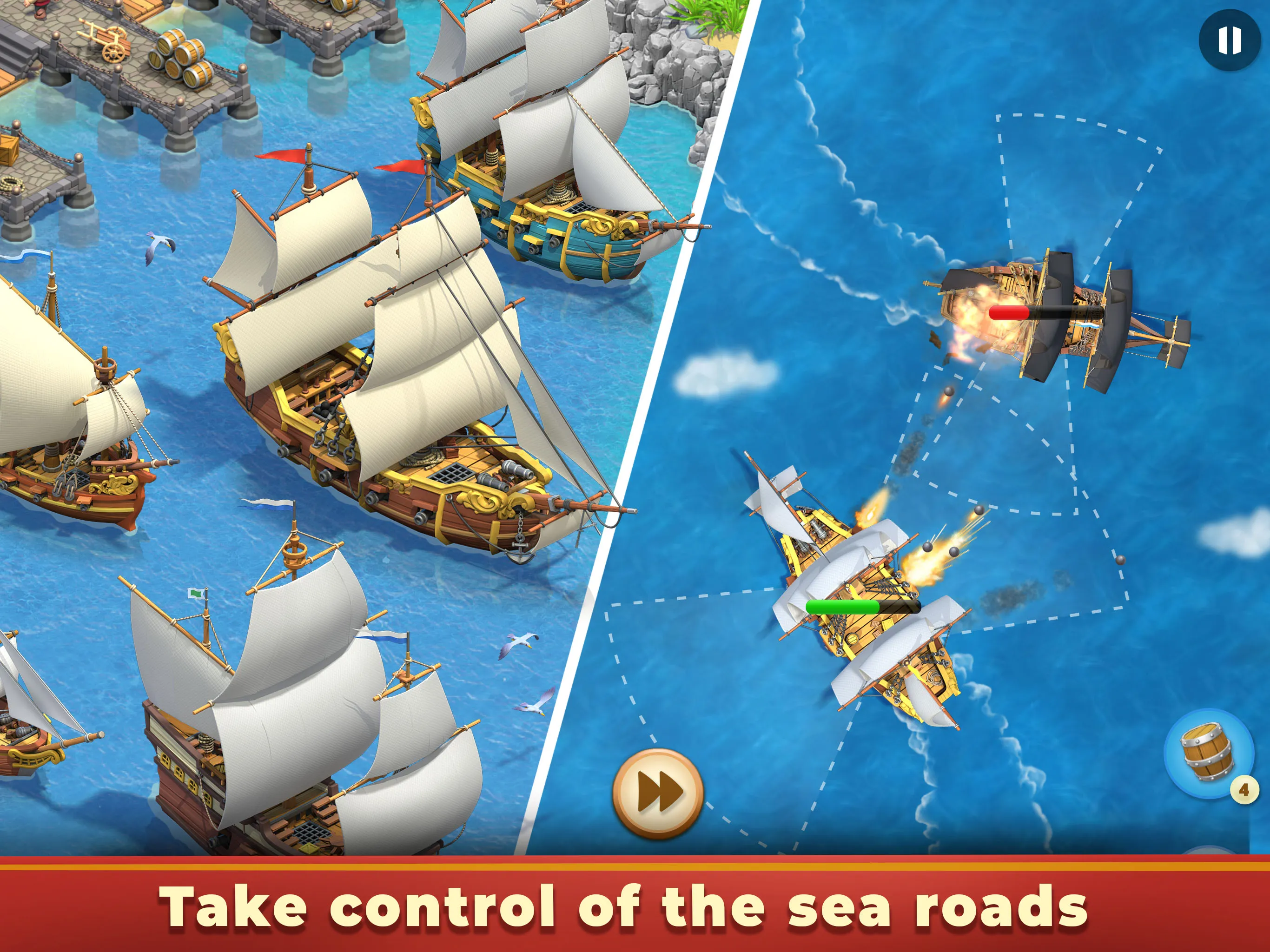 Sea Traders Empire | Indus Appstore | Screenshot