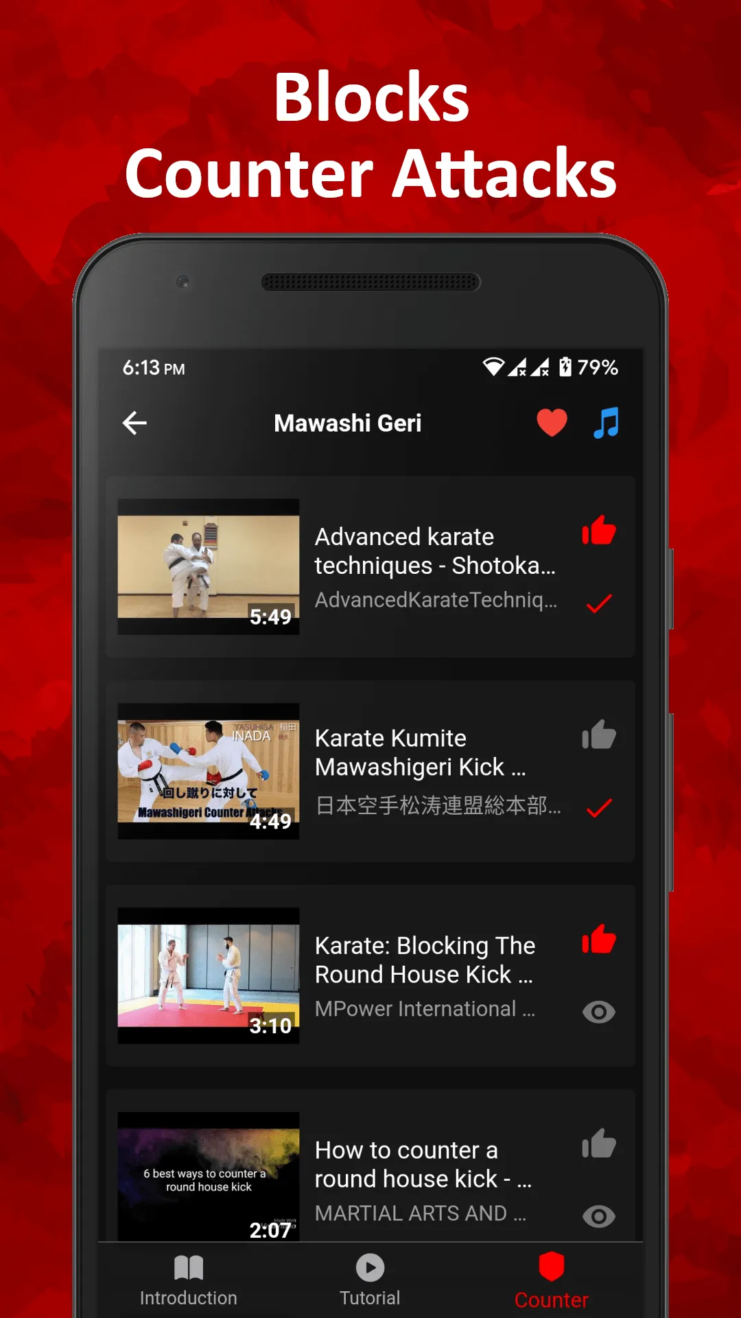 Karate Training - Videos | Indus Appstore | Screenshot