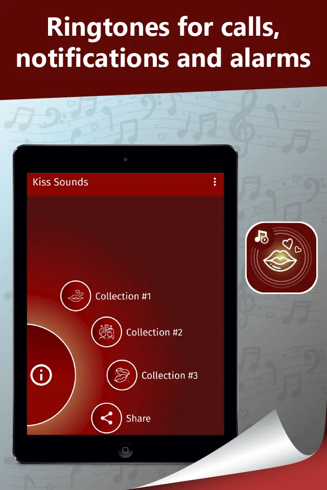 Kissing ringtones | Indus Appstore | Screenshot