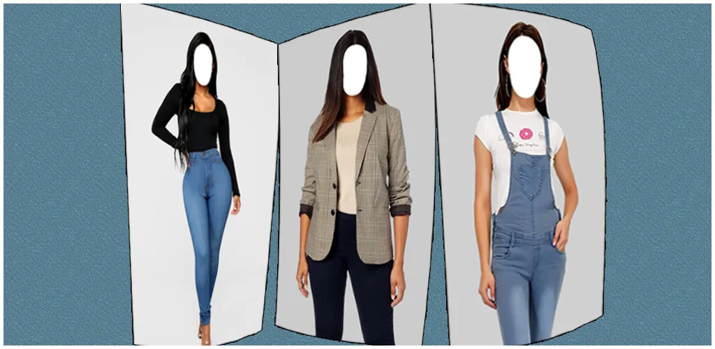 Women Jeans Photo Suit | Indus Appstore | Screenshot