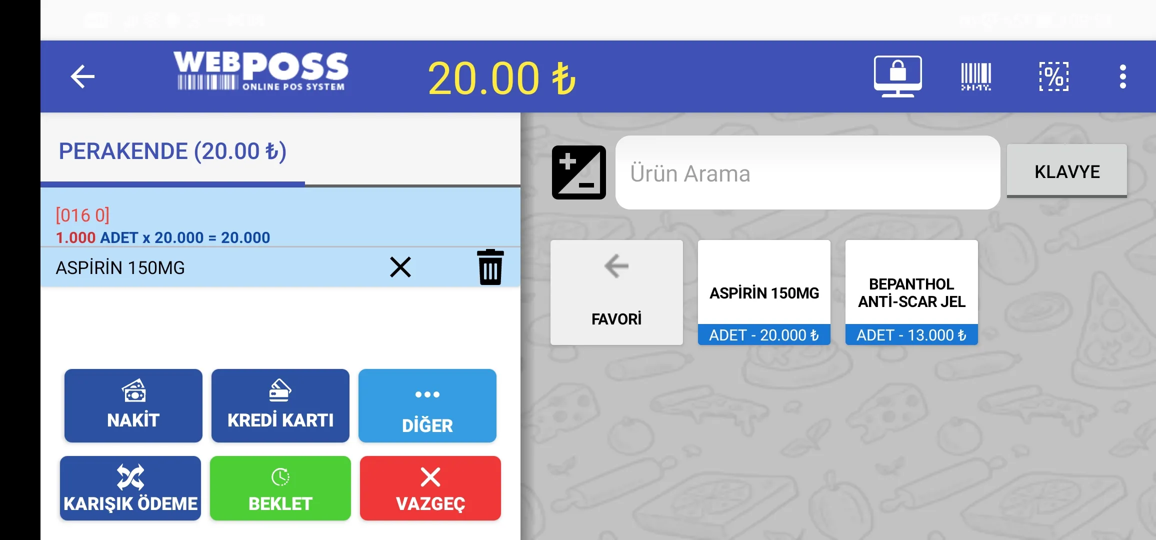 WebPoss - Yazar Kasa | Indus Appstore | Screenshot