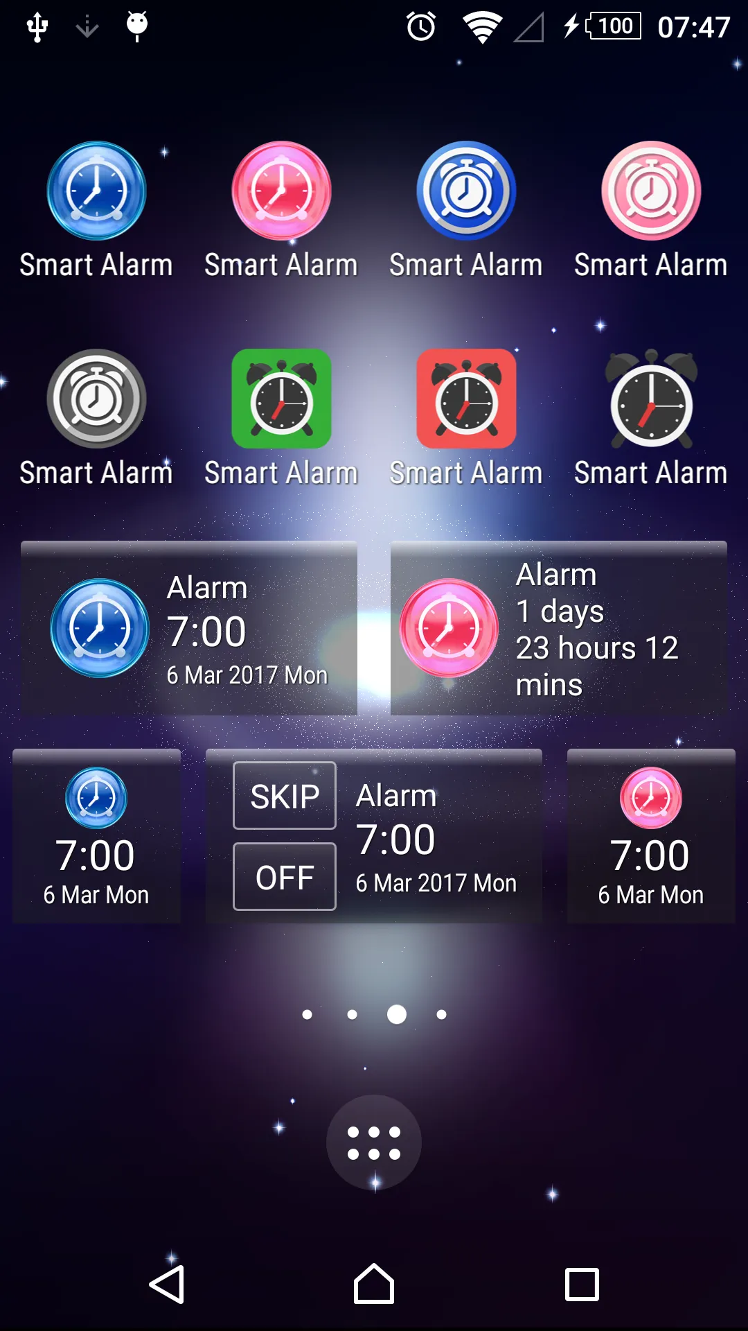 Smart Alarm (Alarm Clock) | Indus Appstore | Screenshot