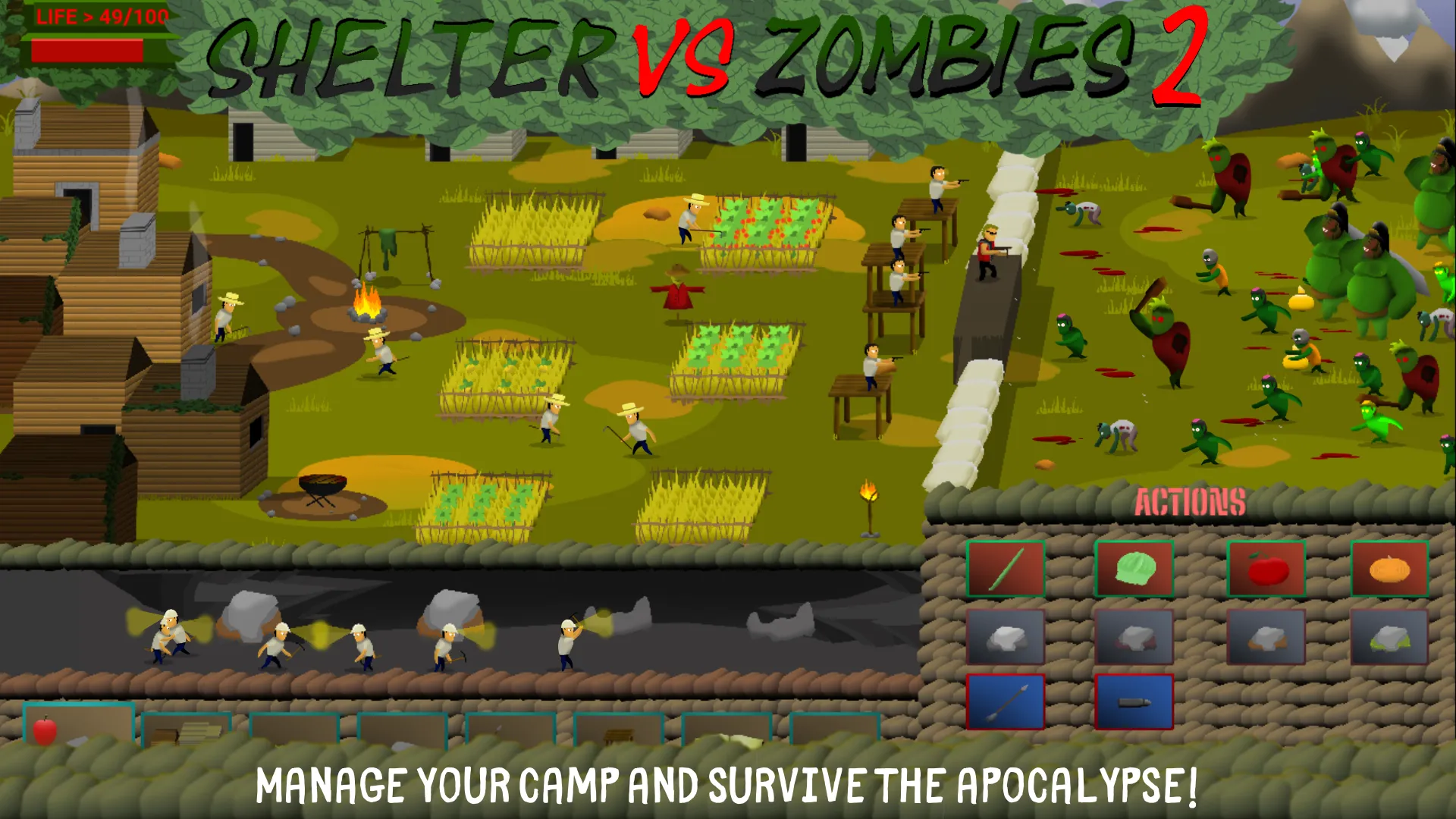 Shelter VS Zombies 2 | Indus Appstore | Screenshot