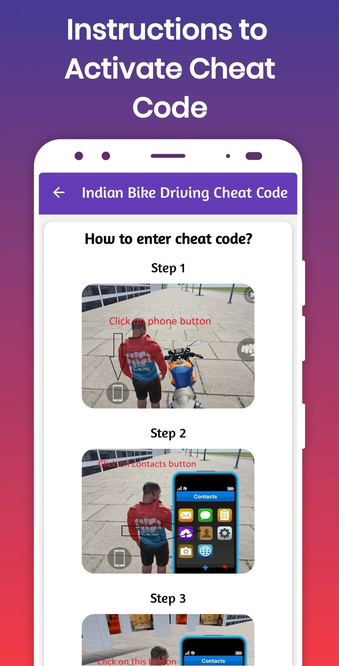 Indian Bike Driving Cheat Code | Indus Appstore | Screenshot