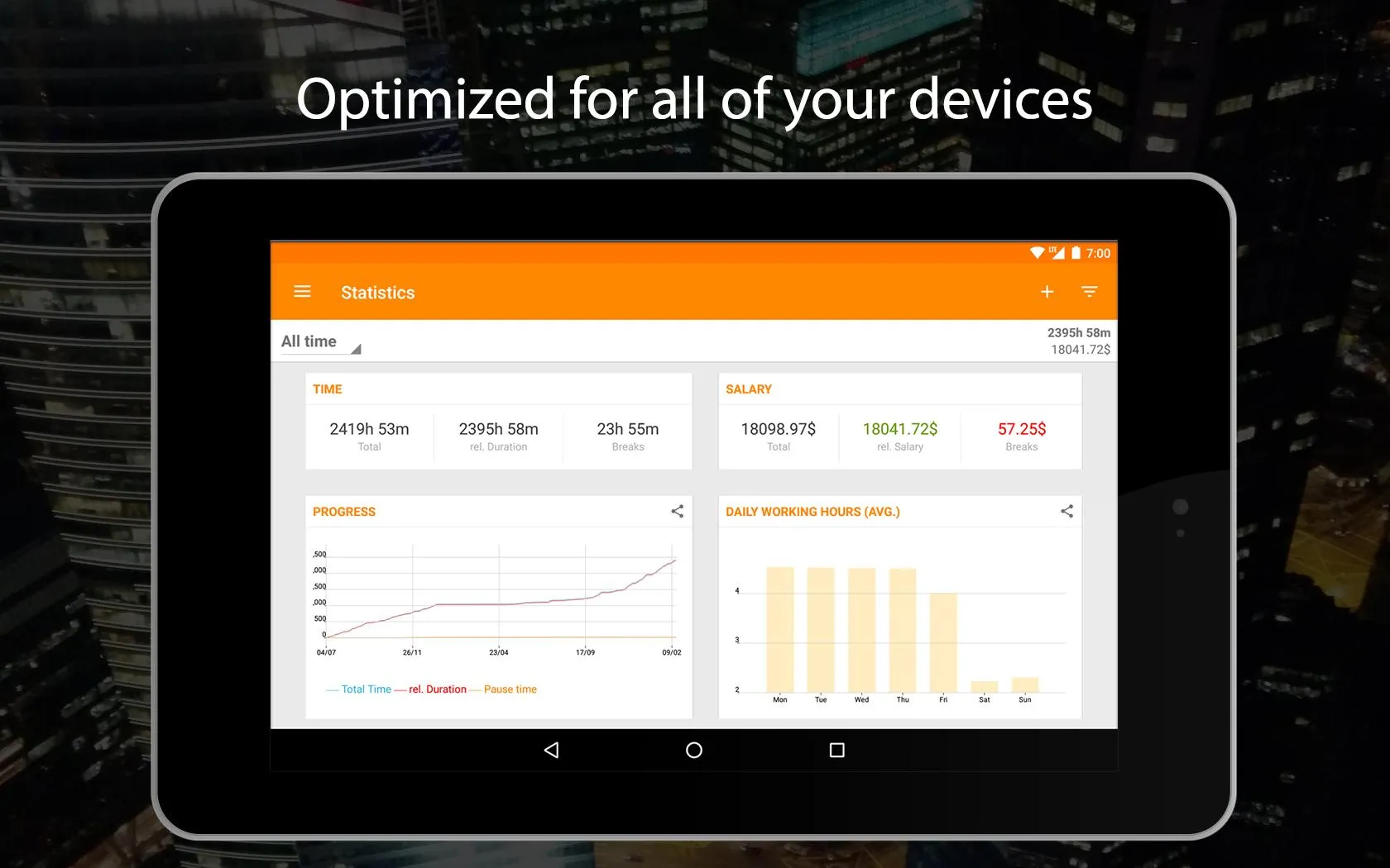 Timesheet - Time Tracker | Indus Appstore | Screenshot