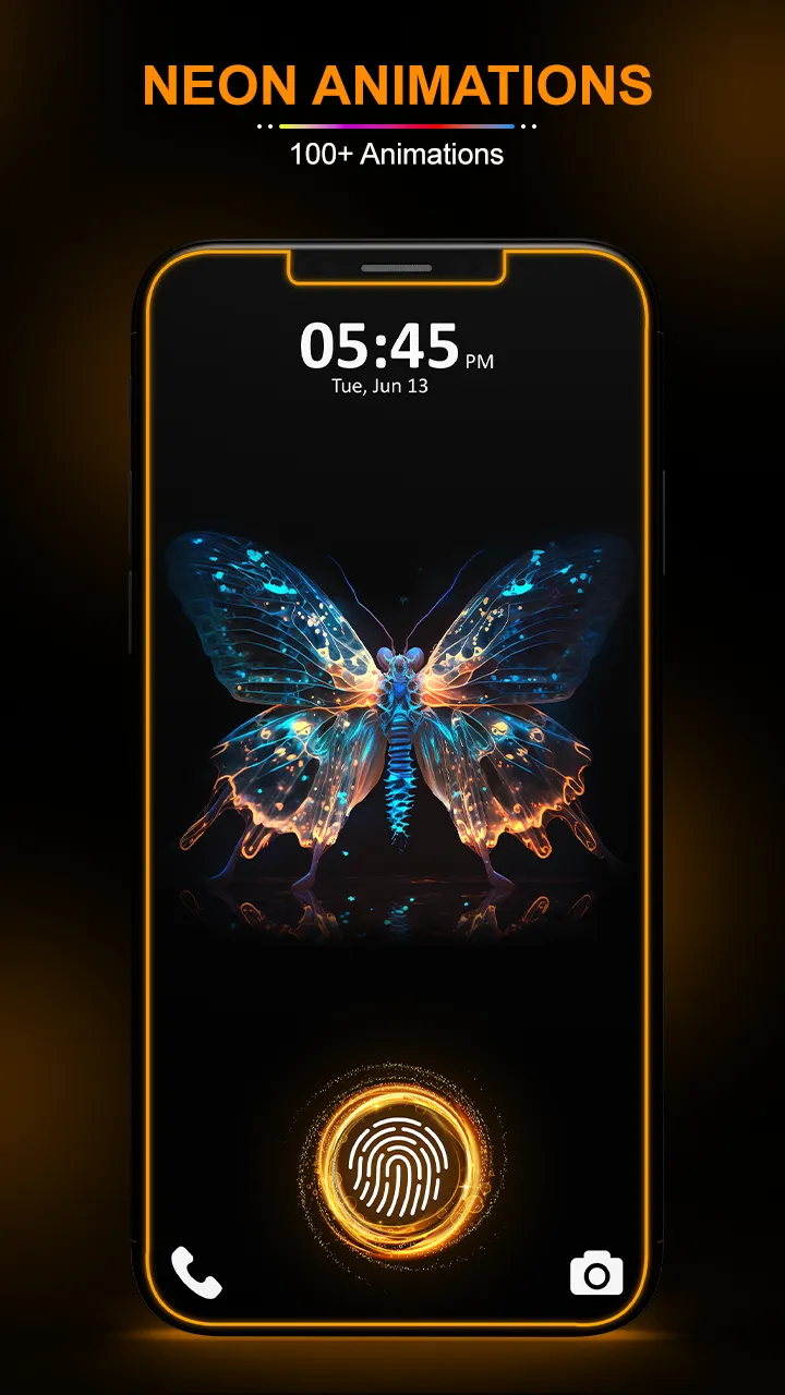 Fingerprint Animation Live HD | Indus Appstore | Screenshot
