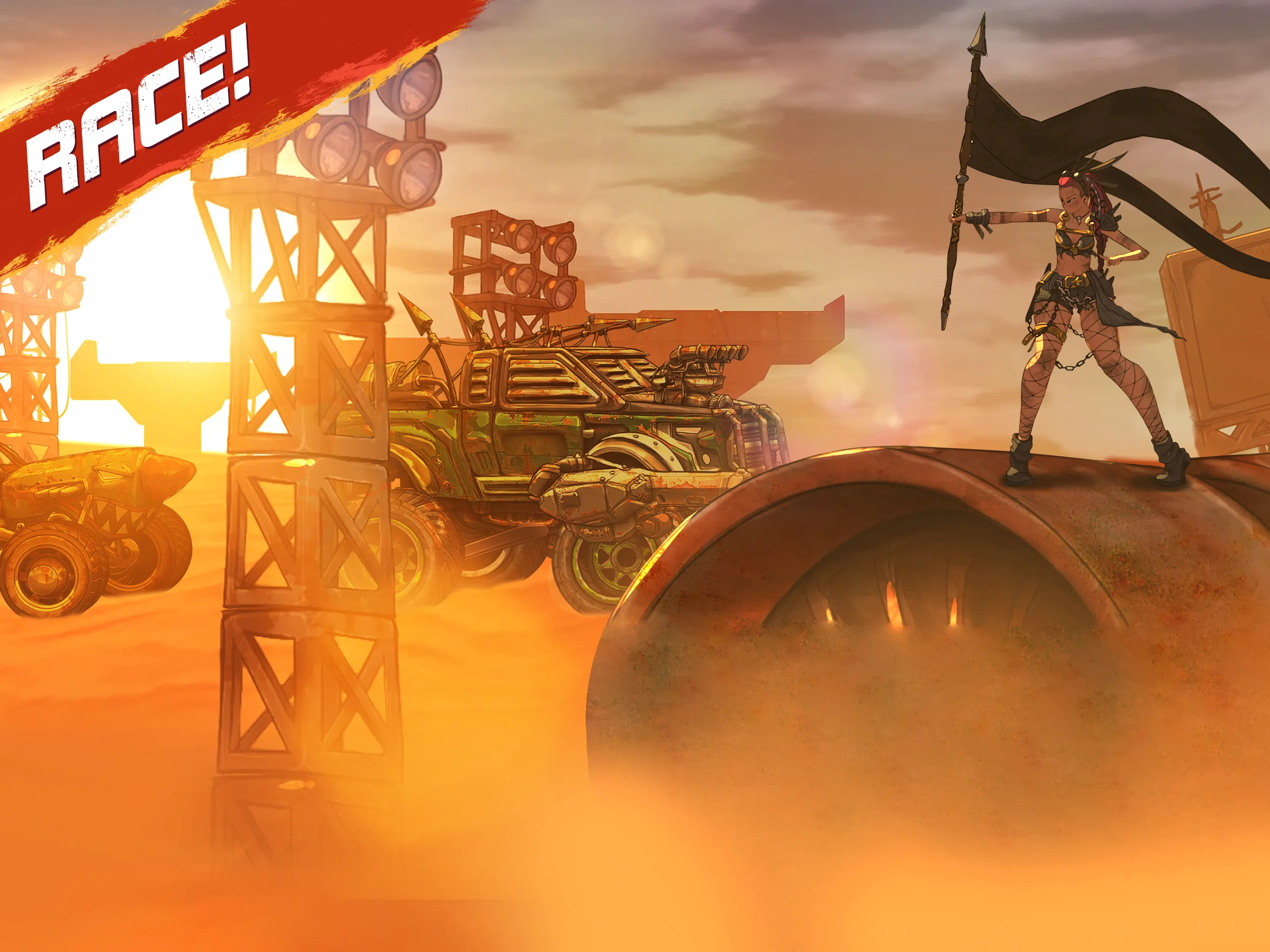 Road Warrior: Nitro Car Battle | Indus Appstore | Screenshot