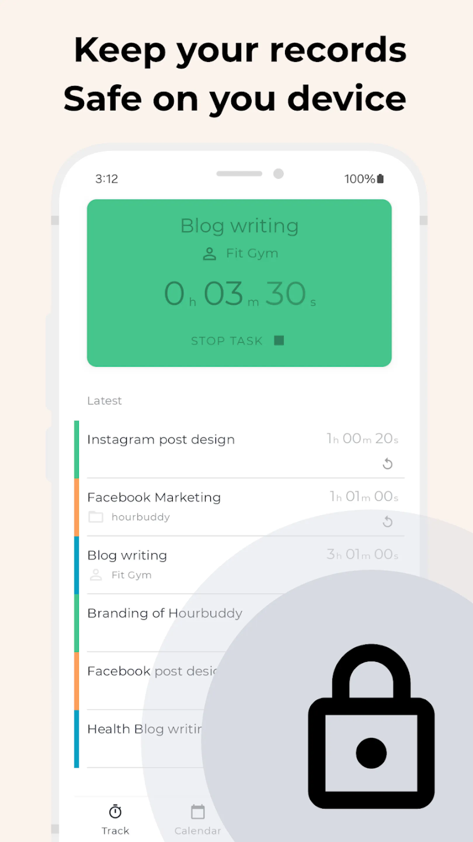 Hour Buddy: Work Time Tracking | Indus Appstore | Screenshot