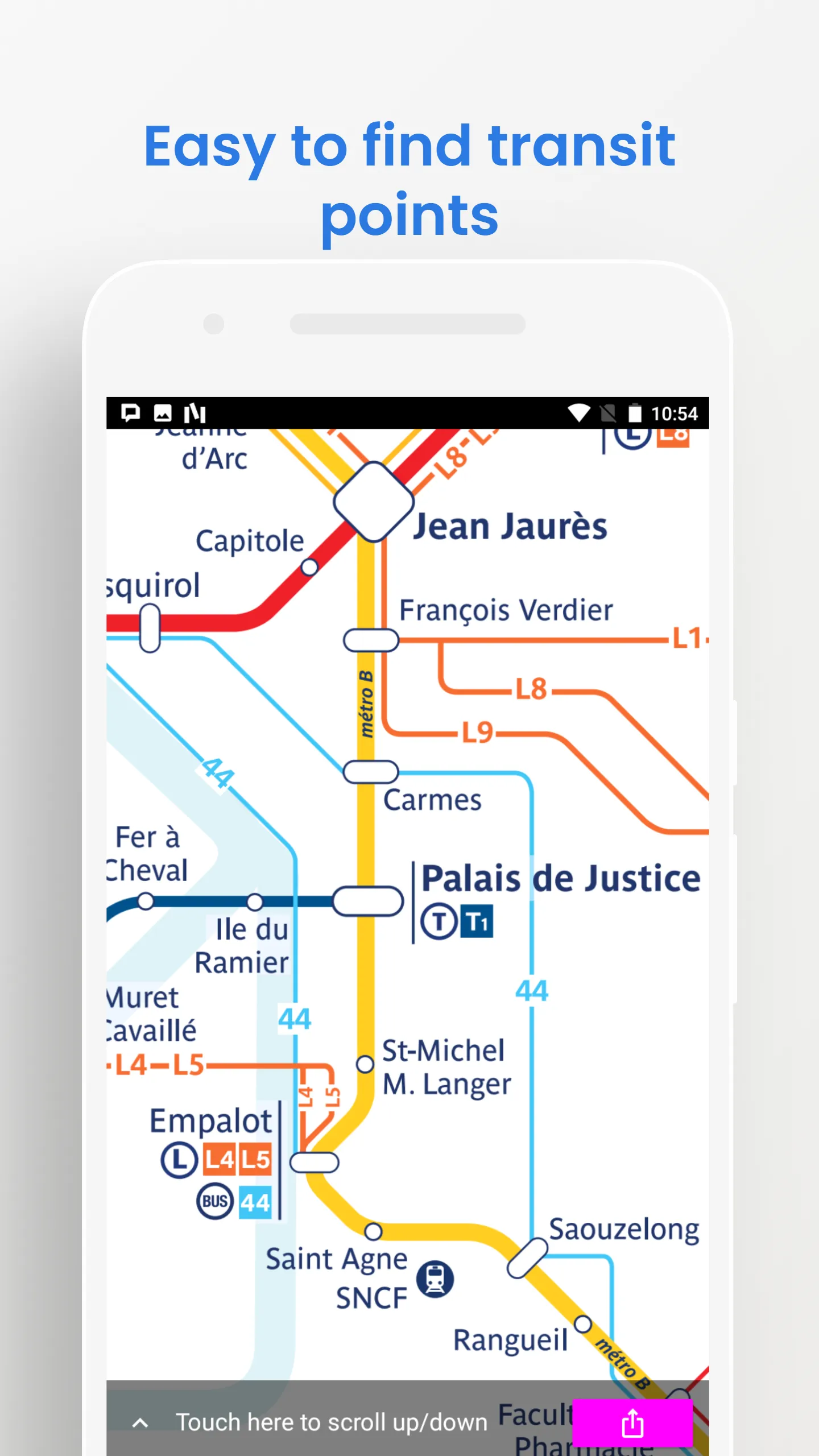 Toulouse Metro Tram Bus Travel | Indus Appstore | Screenshot