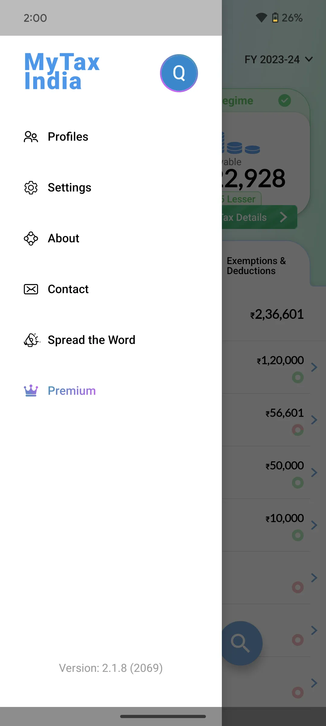 Tax Calculator India 2025-2026 | Indus Appstore | Screenshot