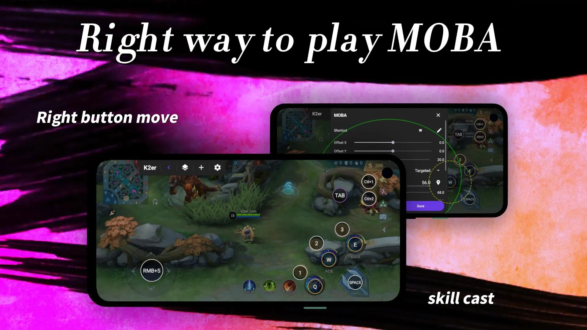 K2er - Gamepad Keyboard Mapper | Indus Appstore | Screenshot