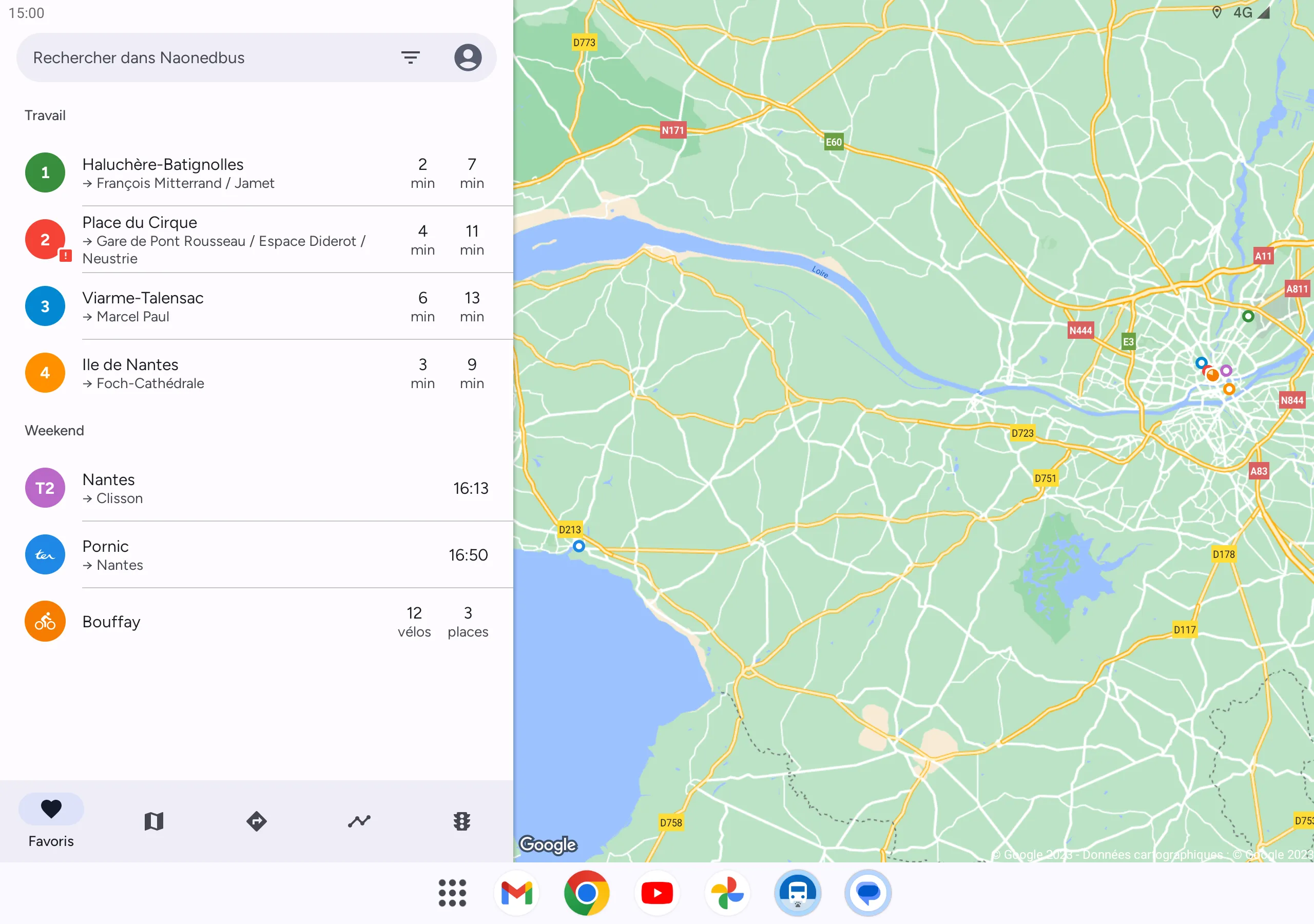 Naonedbus - Bus, Tram à Nantes | Indus Appstore | Screenshot