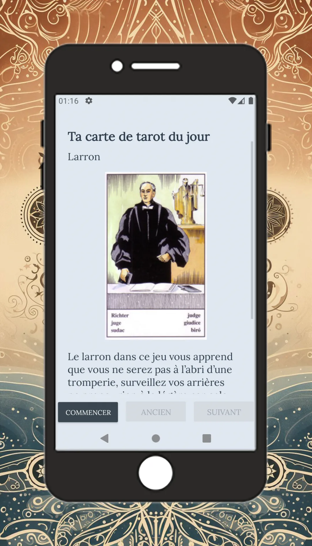 Le Tarot Gitan | Indus Appstore | Screenshot