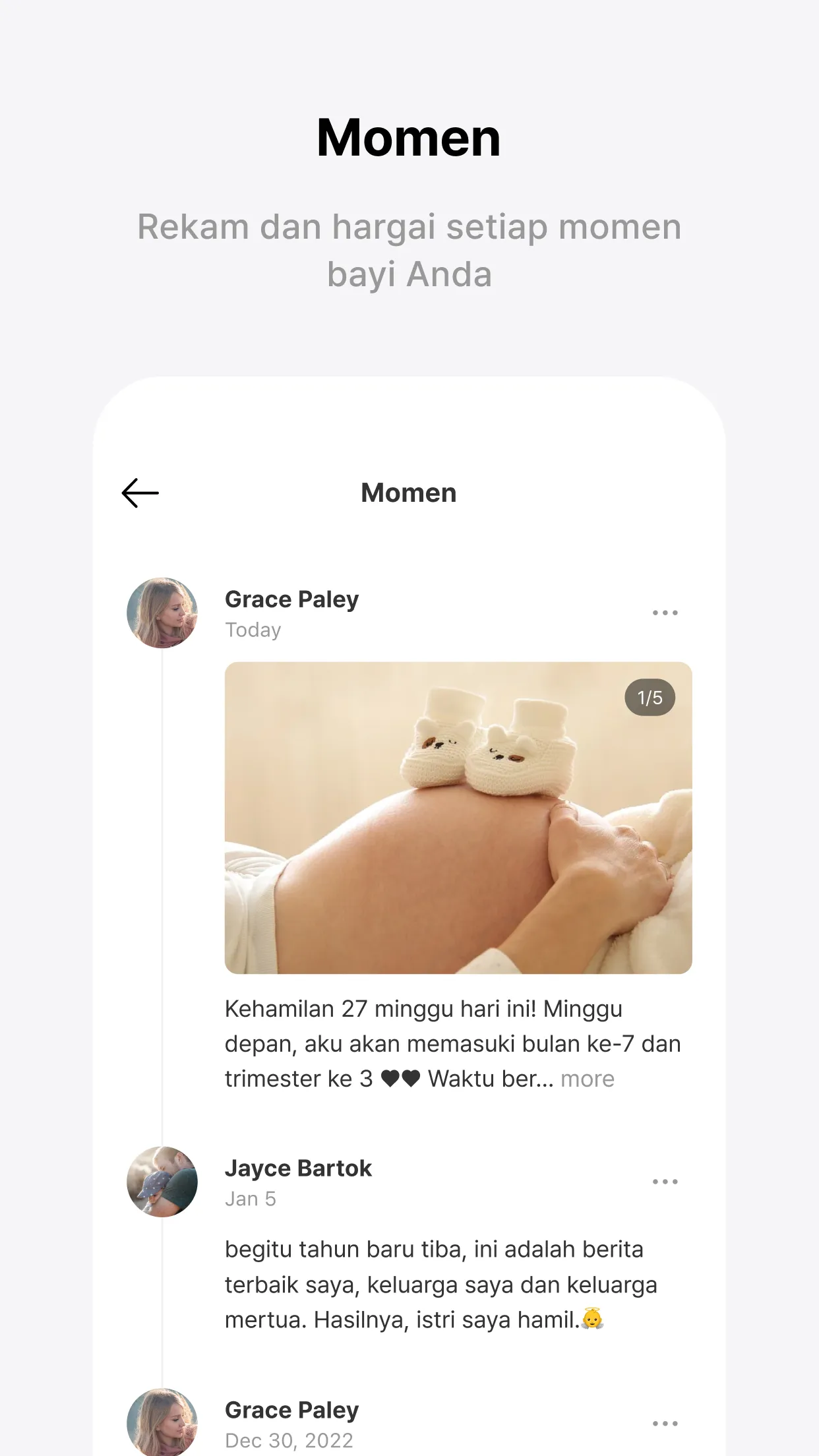 Momitalk: Pregnancy Ultrasound | Indus Appstore | Screenshot