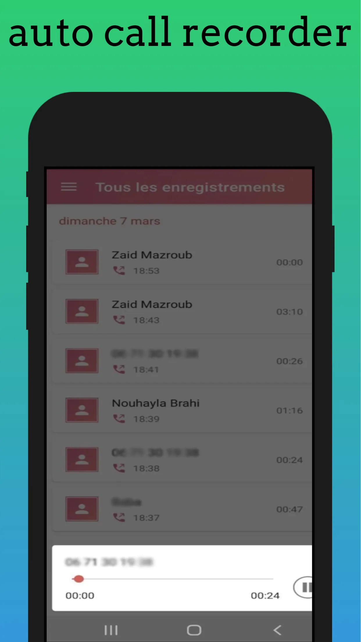 Call Recorder Automatic | Indus Appstore | Screenshot