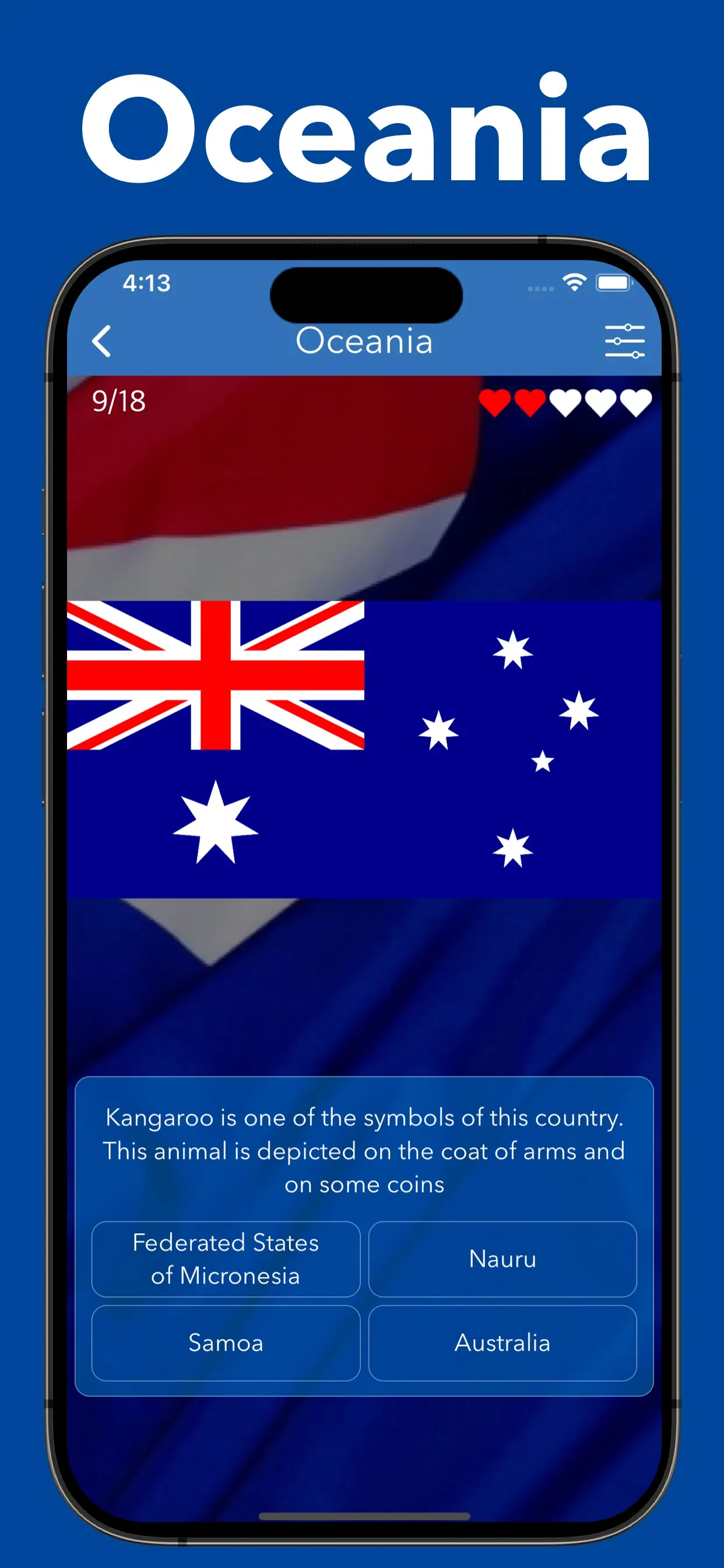 Flags - countries of the world | Indus Appstore | Screenshot