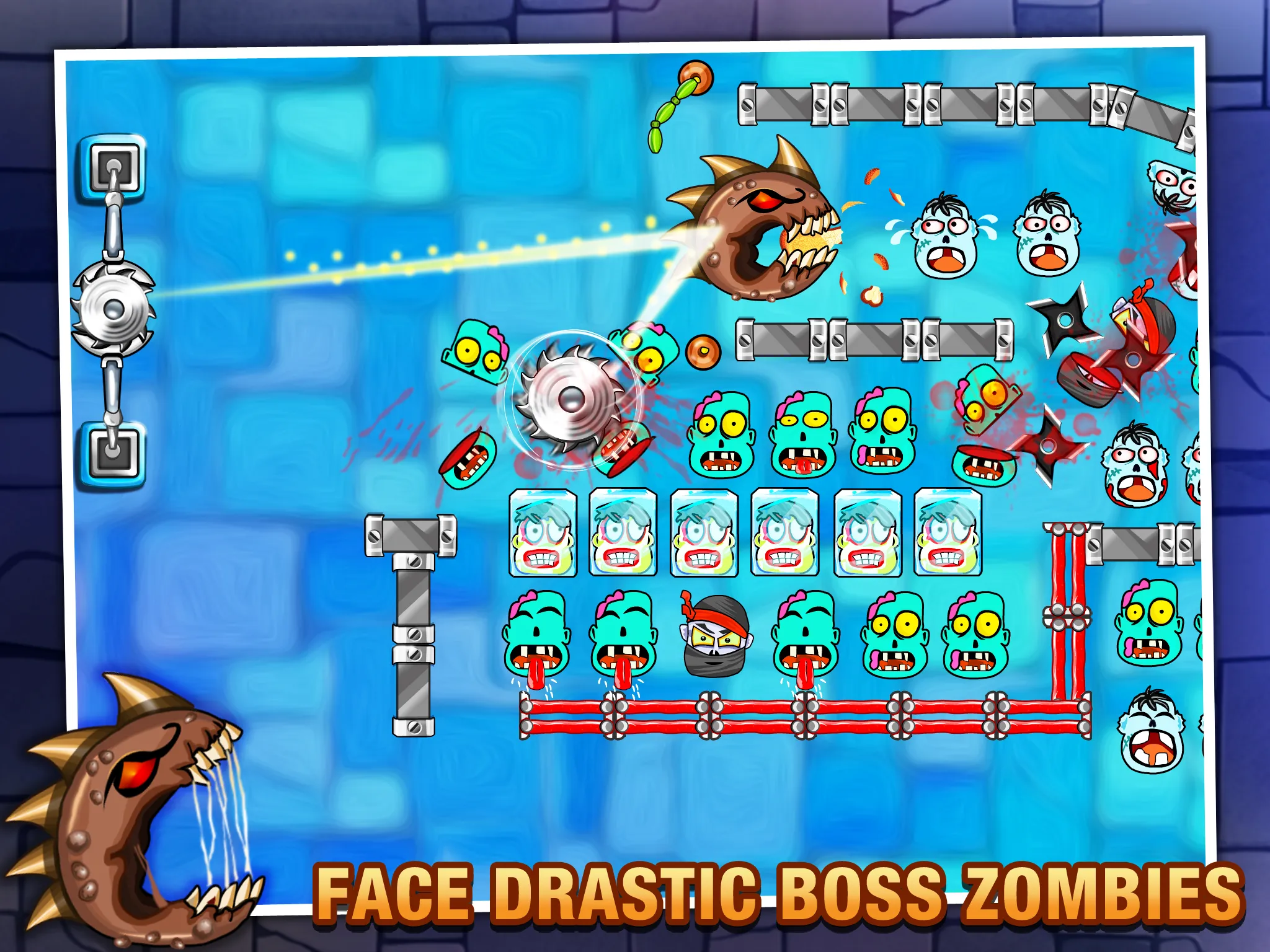 Zombie Slice: Zombie Games | Indus Appstore | Screenshot