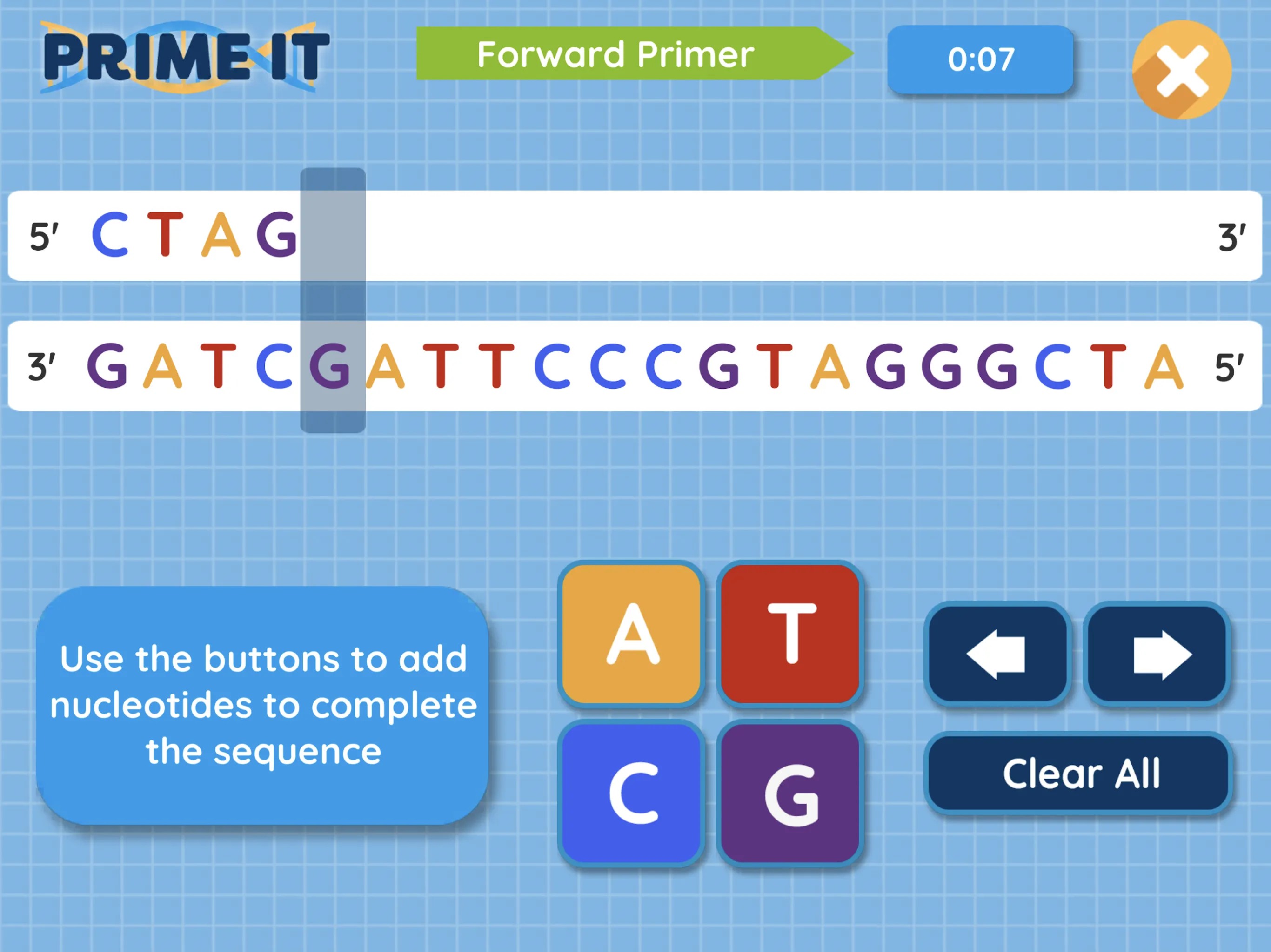 Prime It DNA Game | Indus Appstore | Screenshot