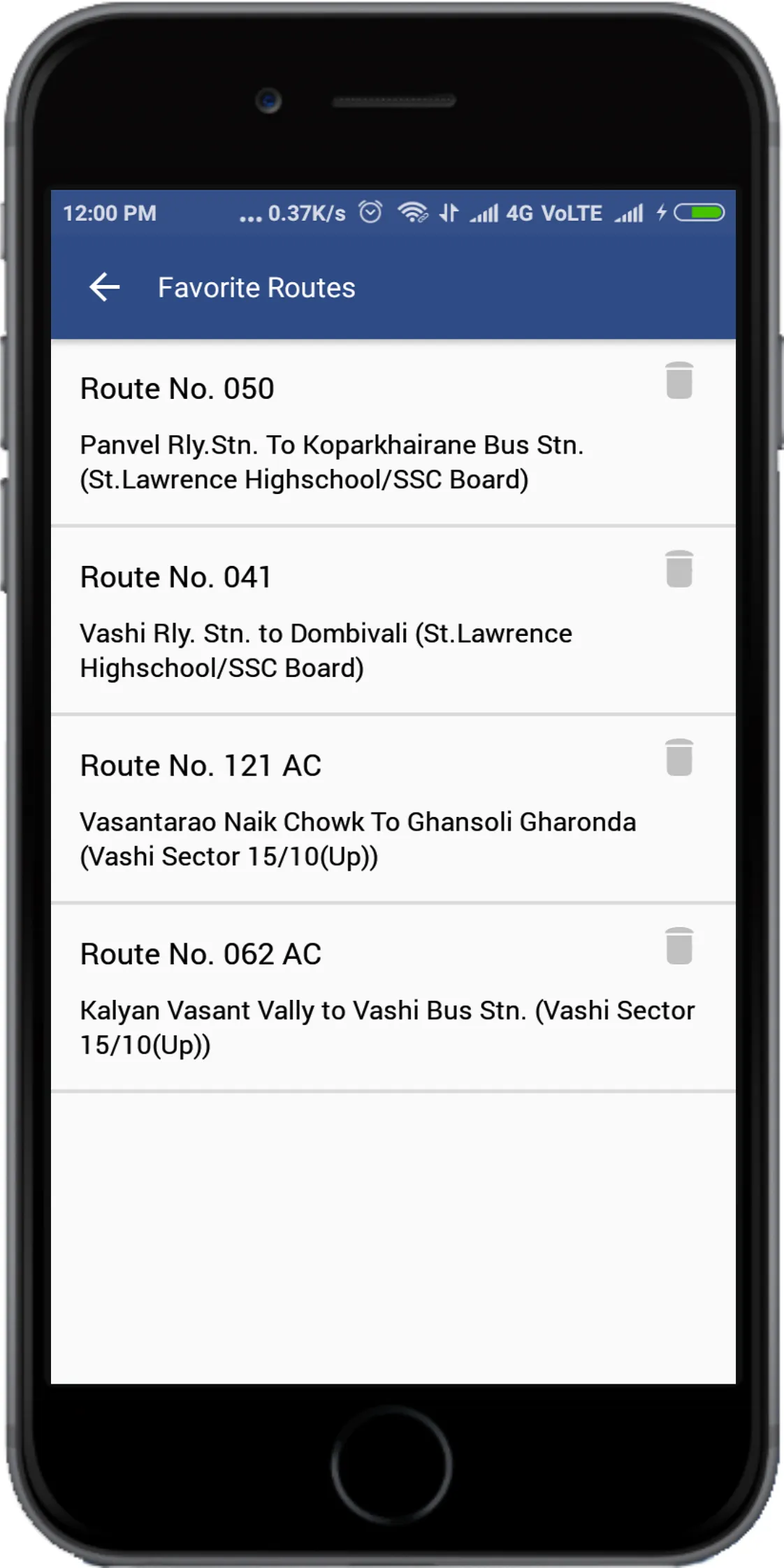 NMMT BusTracker | Indus Appstore | Screenshot