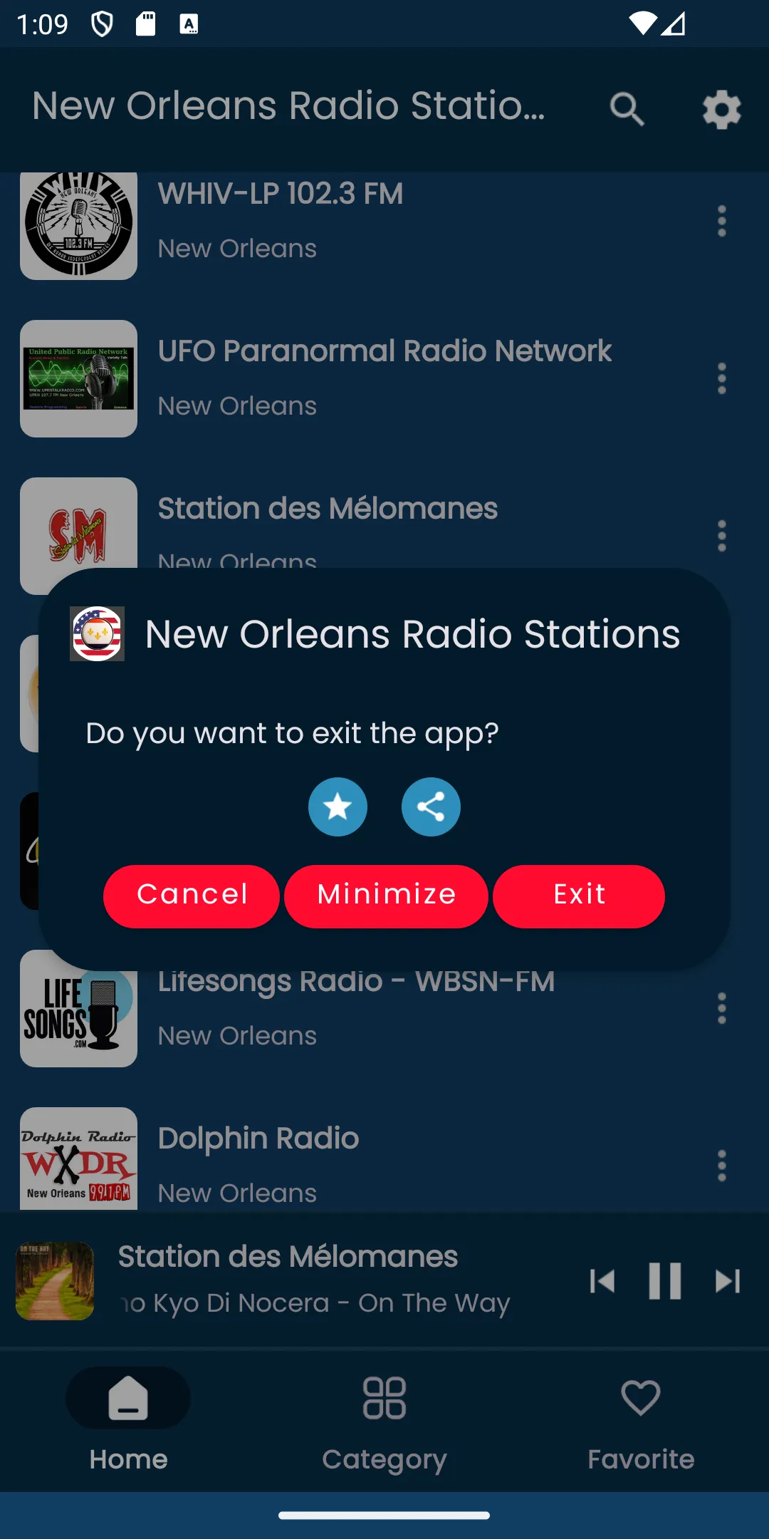 Radios from New Orleans | Indus Appstore | Screenshot