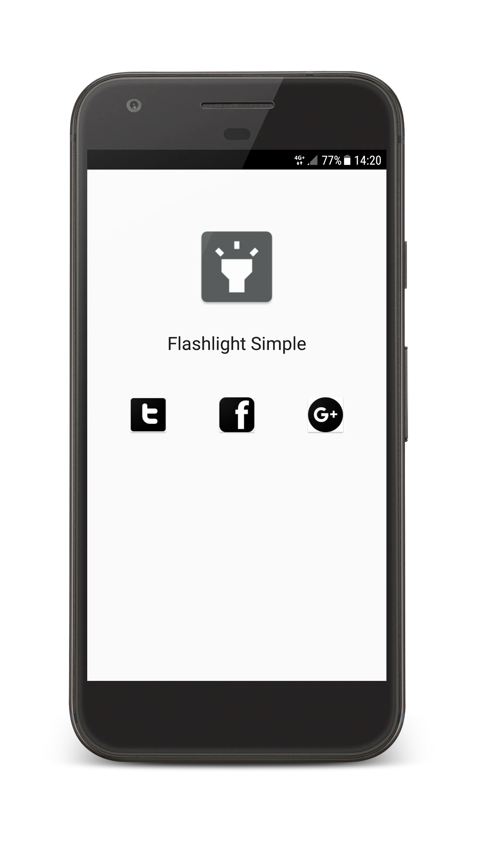 Flashlight Simple | Indus Appstore | Screenshot