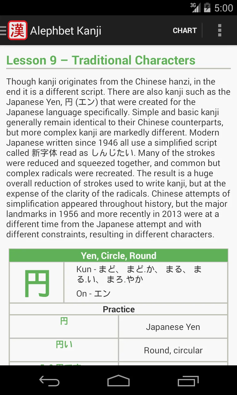 Kanji - Read and Write | Indus Appstore | Screenshot